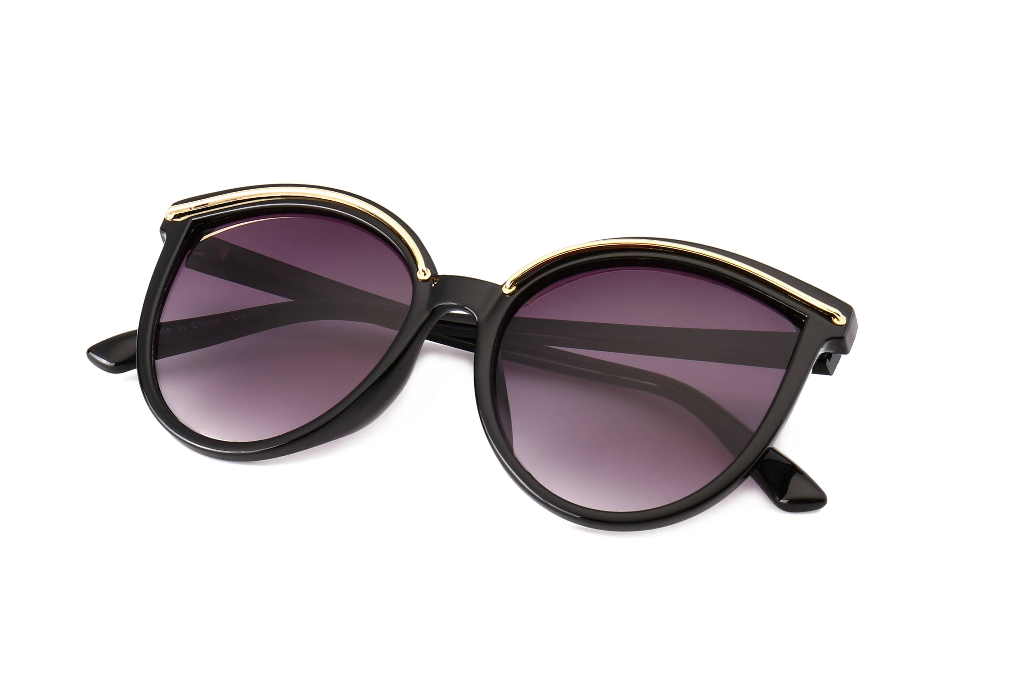 Gold Band Sunglasses Sunglasses Trio Trading