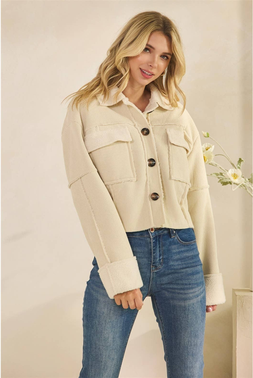 Sunday Drive Shacket Jacket Veveret