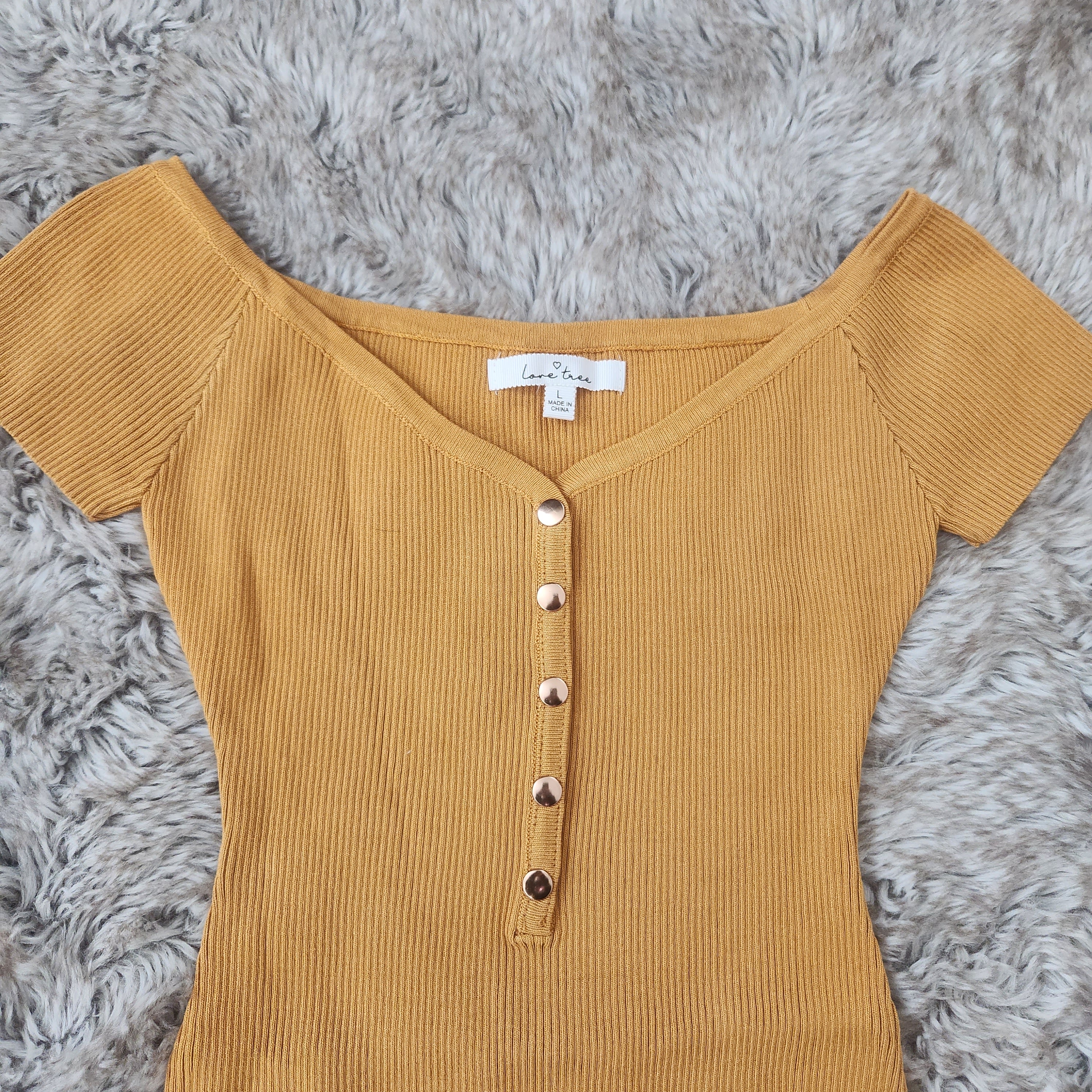 Libby Ribbed Bodysuit Bodysuit Love Tree