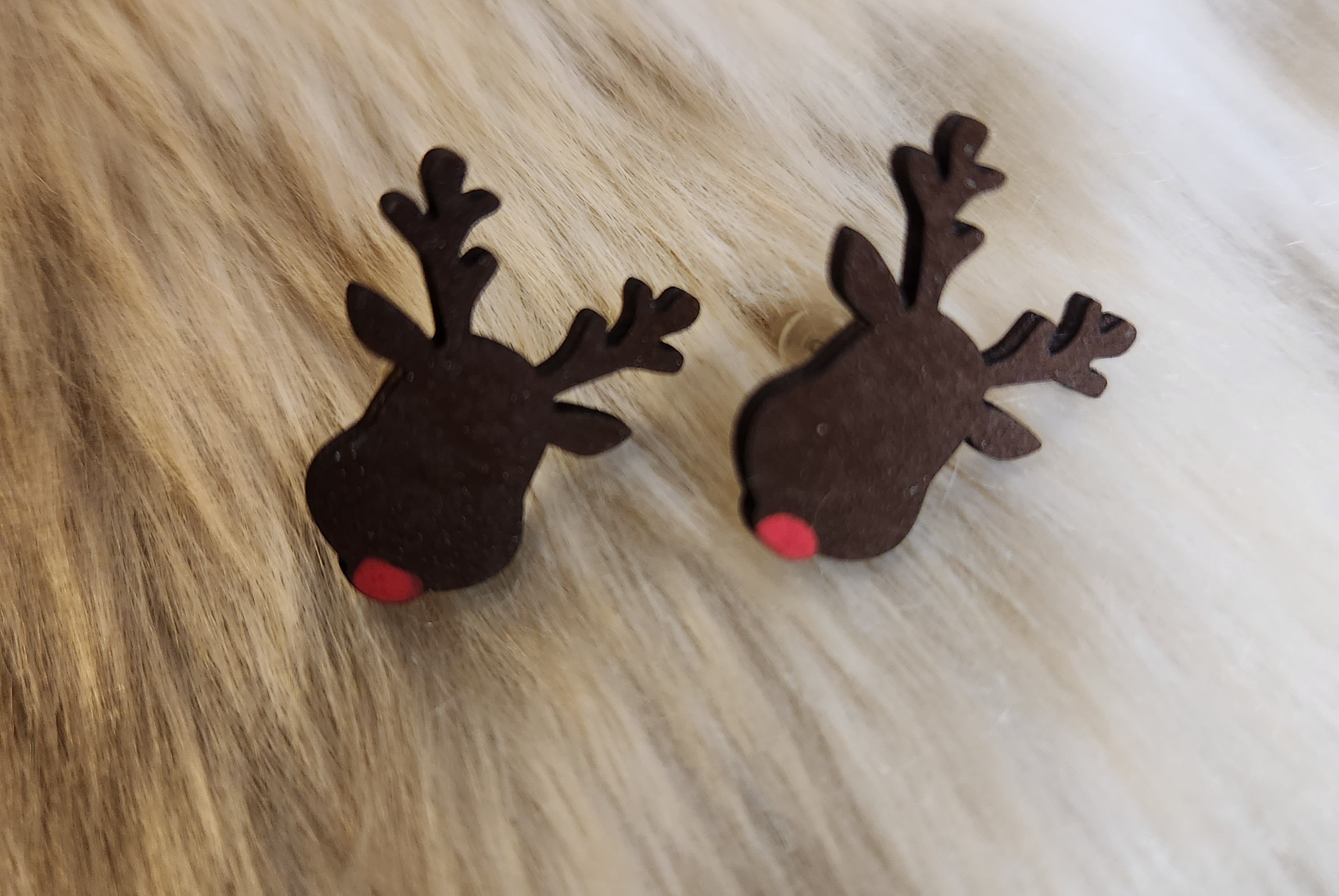 Reindeer Earrings Earrings Vintage Vibes Boutique
