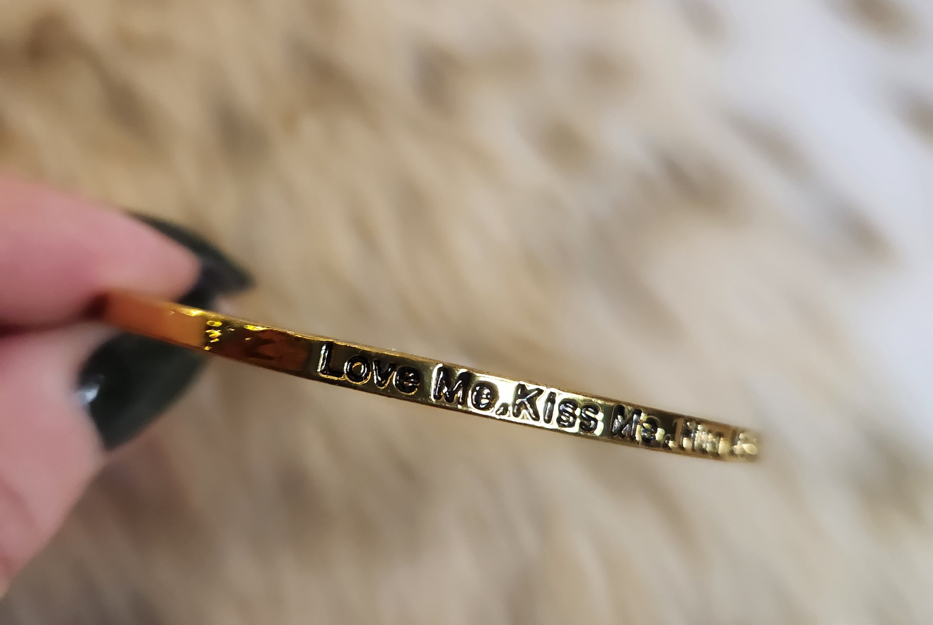 I'm Yours Engraved Bracelet Bracelet Vintage Vibes Boutique