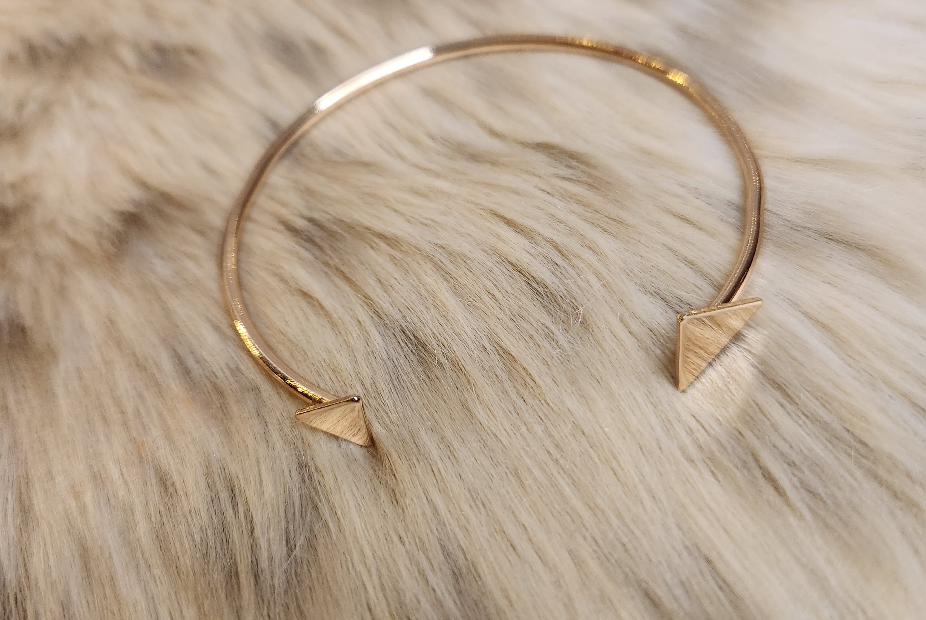 Triangle Bangle Bracelet Bracelet Vintage Vibes Boutique
