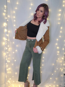  Sage Cropped Jeans