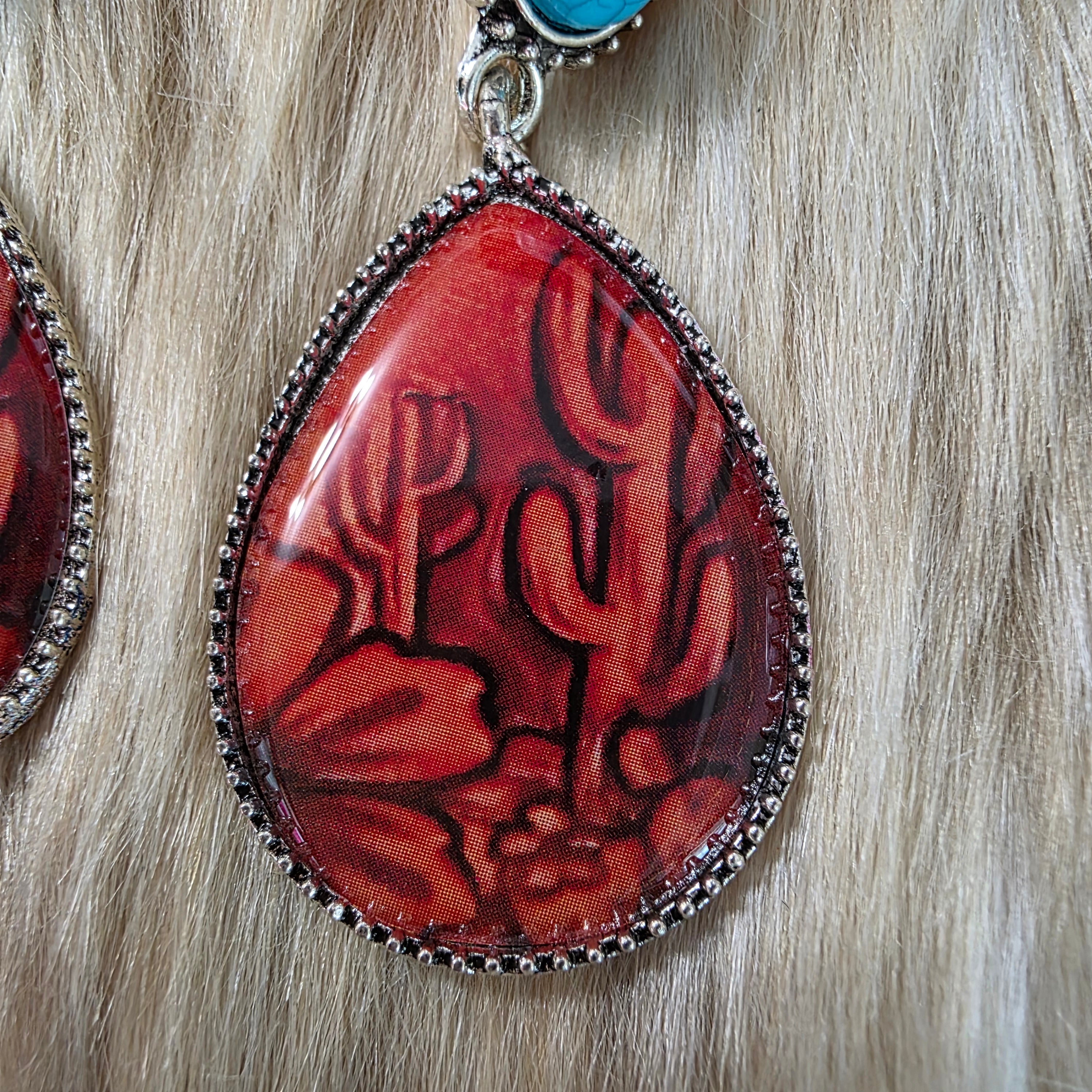 Canyon Sunset Earrings Earrings Vintage Vibes Boutique