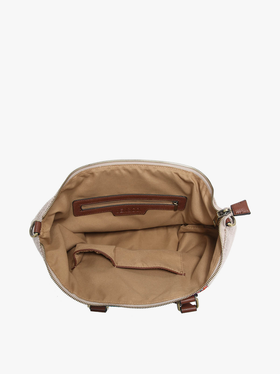 Wanderlust Satchel Shoulder Bag Jen & Co.