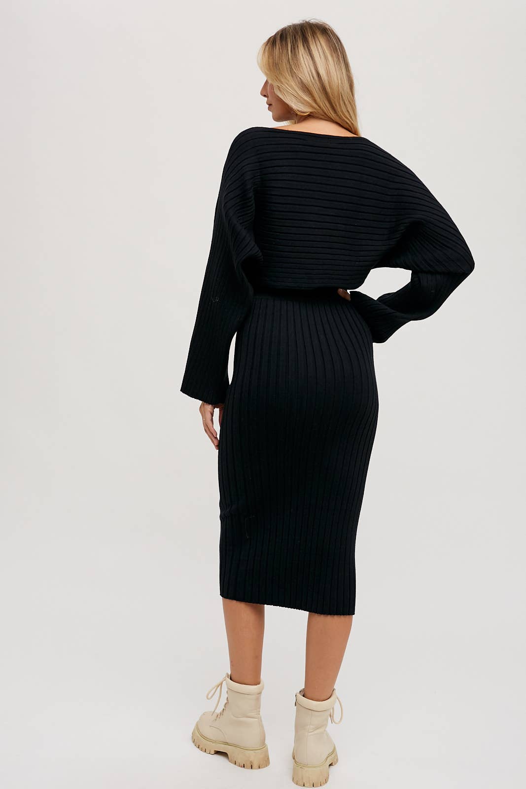 Blackout Theory Knit Set Coord Set Bluivy