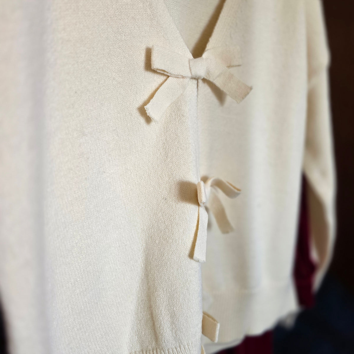 Bow & Behold Cardigan Cardigan Vintage Vibes Boutique