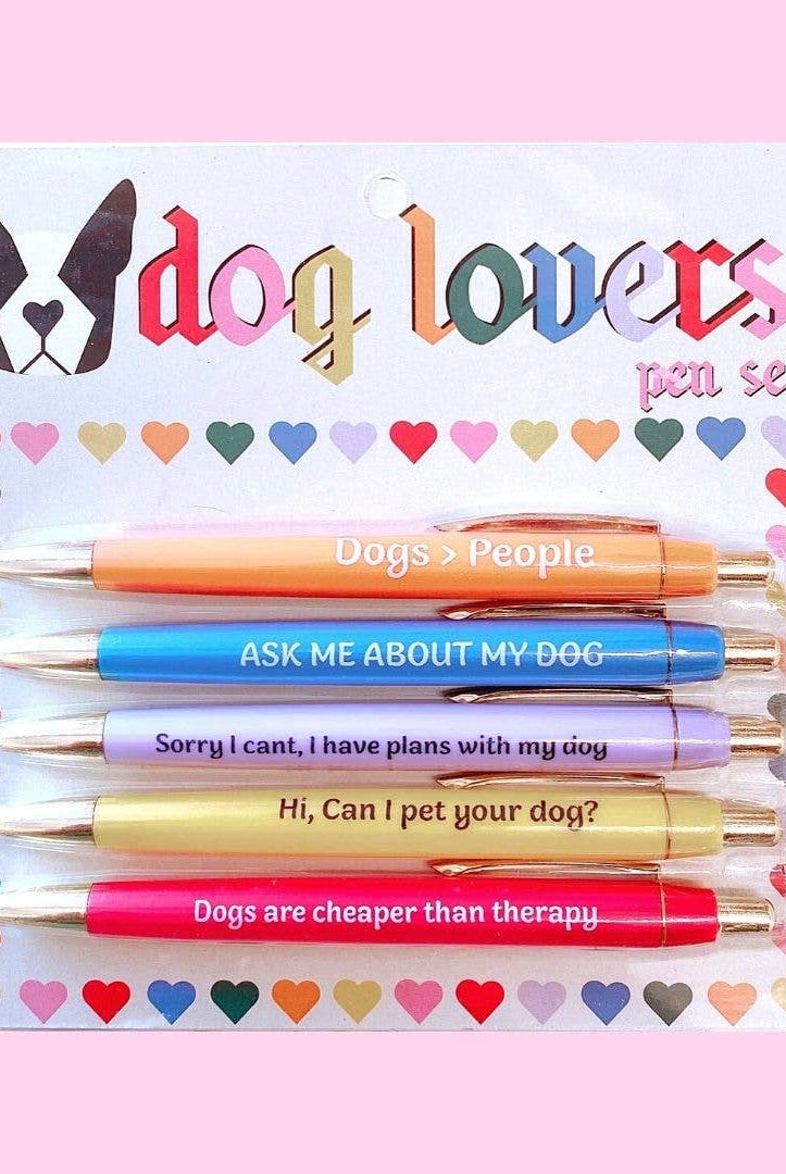 Dog Lovers Pen Set Giftables FUN CLUB