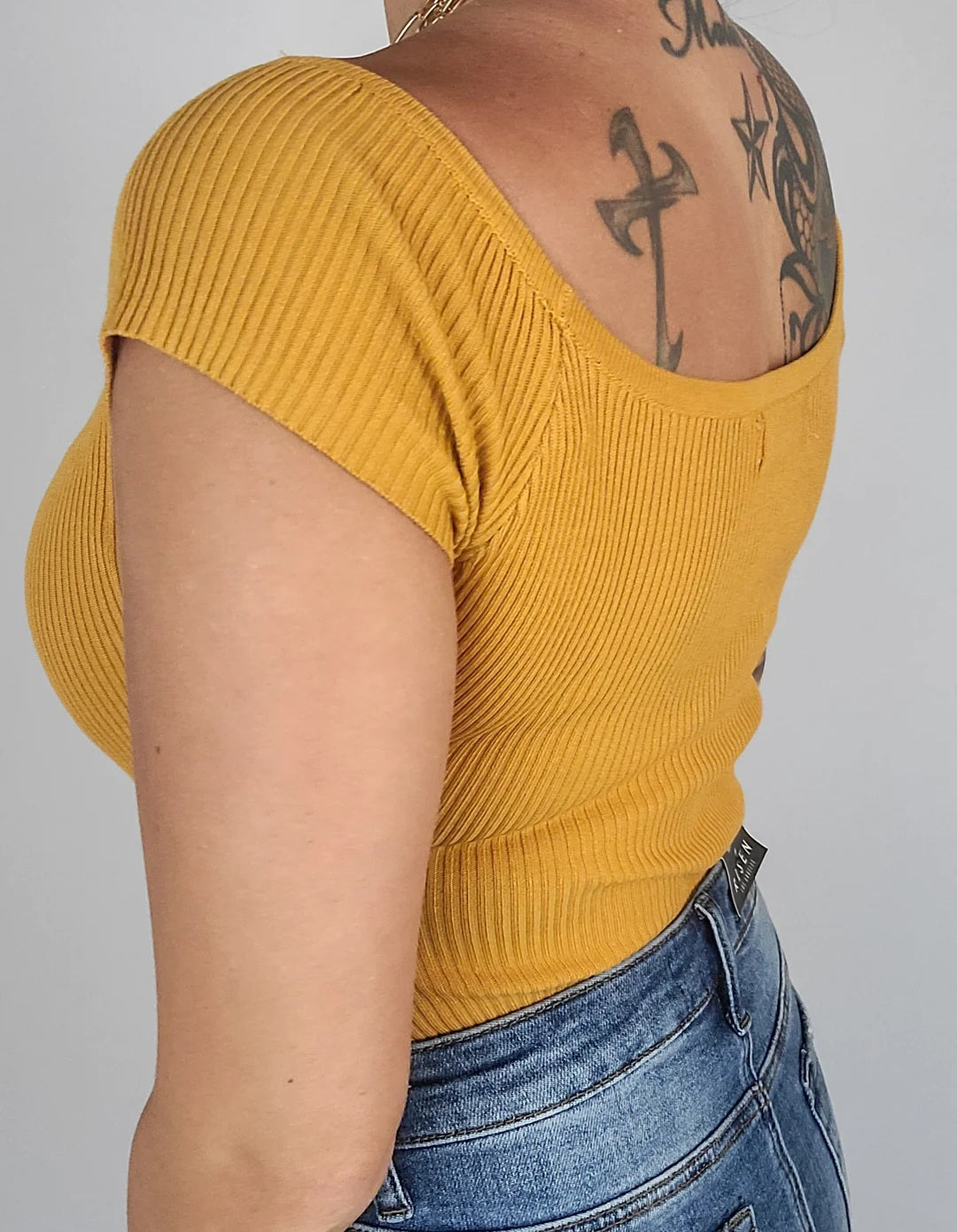 Libby Ribbed Bodysuit Bodysuit Love Tree