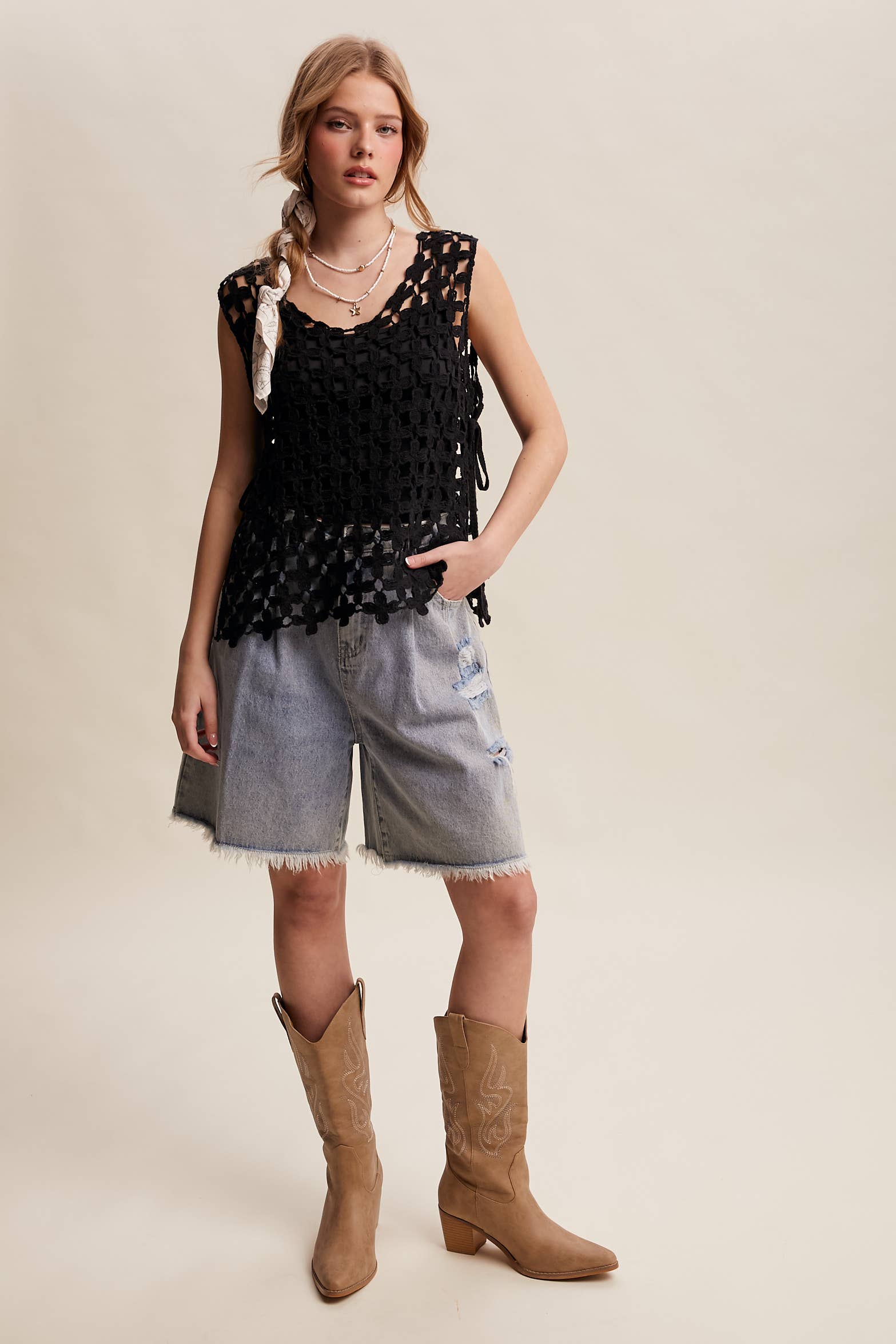 Jett Crochet Tank Tank Listicle