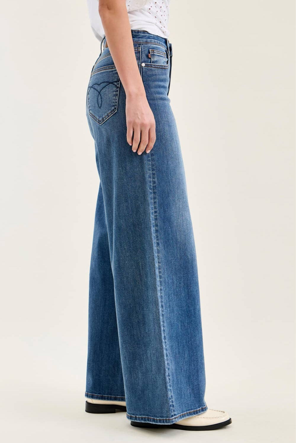 Celestia Jeans Wide Leg Jeans Judy Blue Jeans