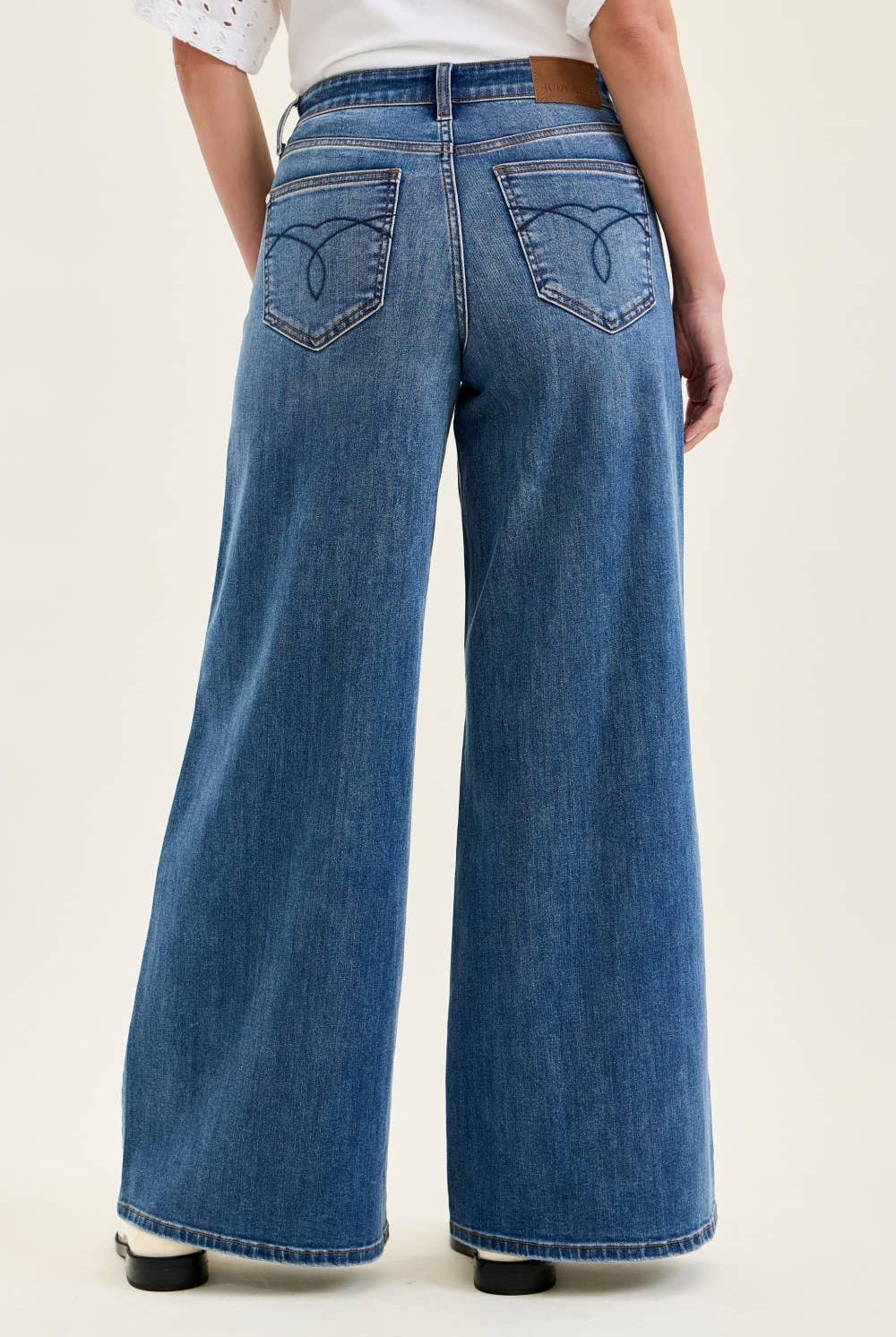 Celestia Jeans Wide Leg Jeans Judy Blue Jeans