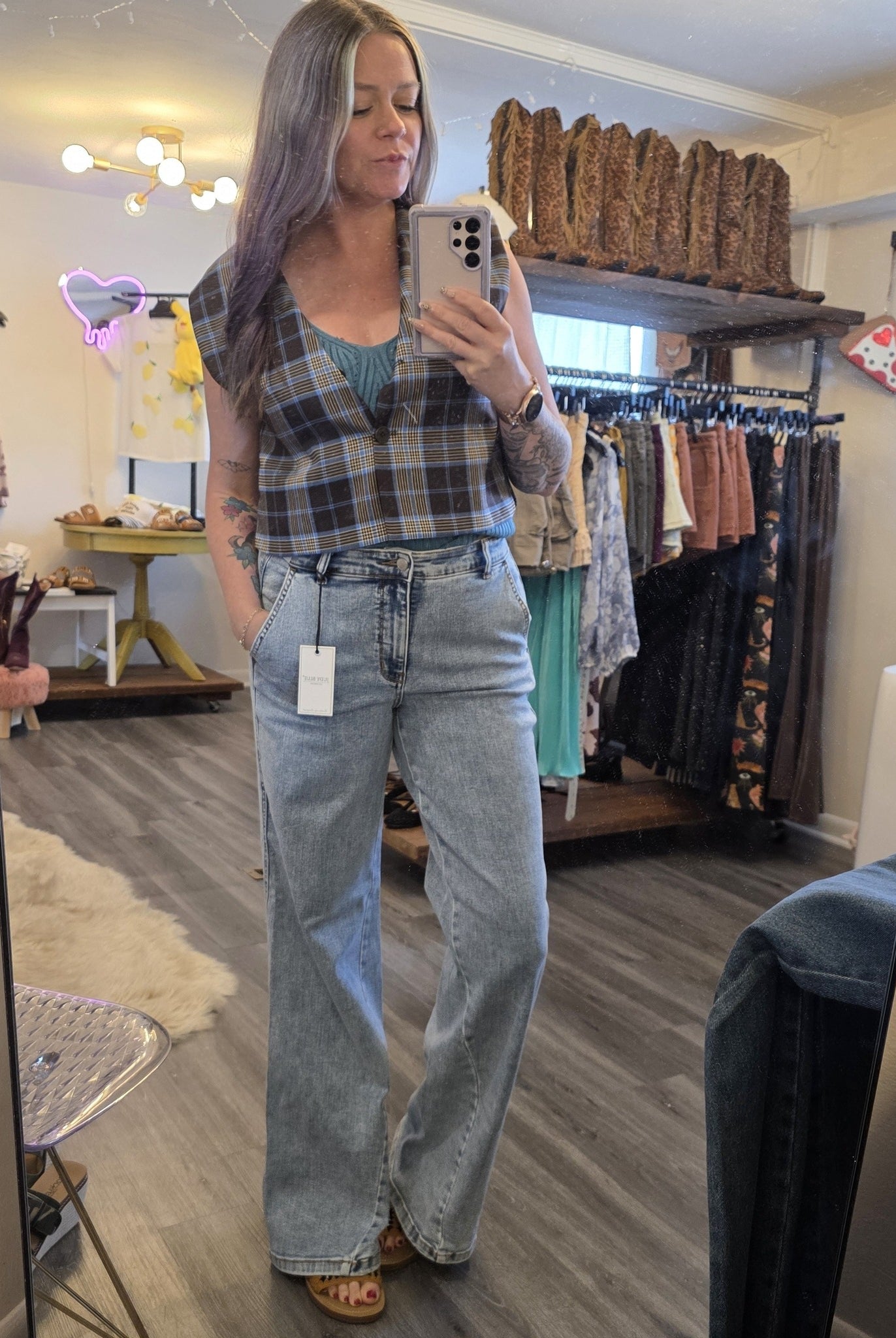 Sutton Wide Leg Jeans Wide Leg Jeans Judy Blue Jeans