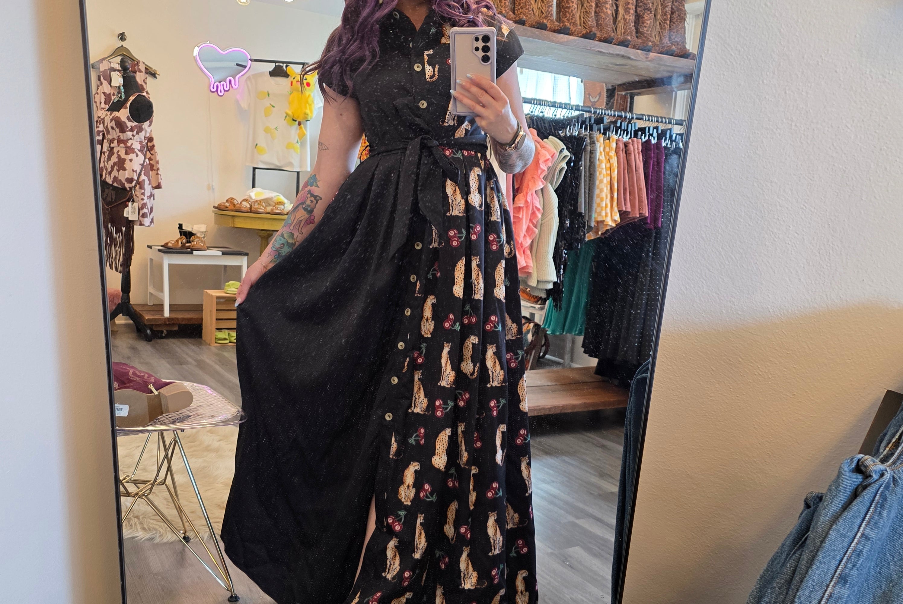 Wild at Heart Dress Midi Dress Jade by Jane