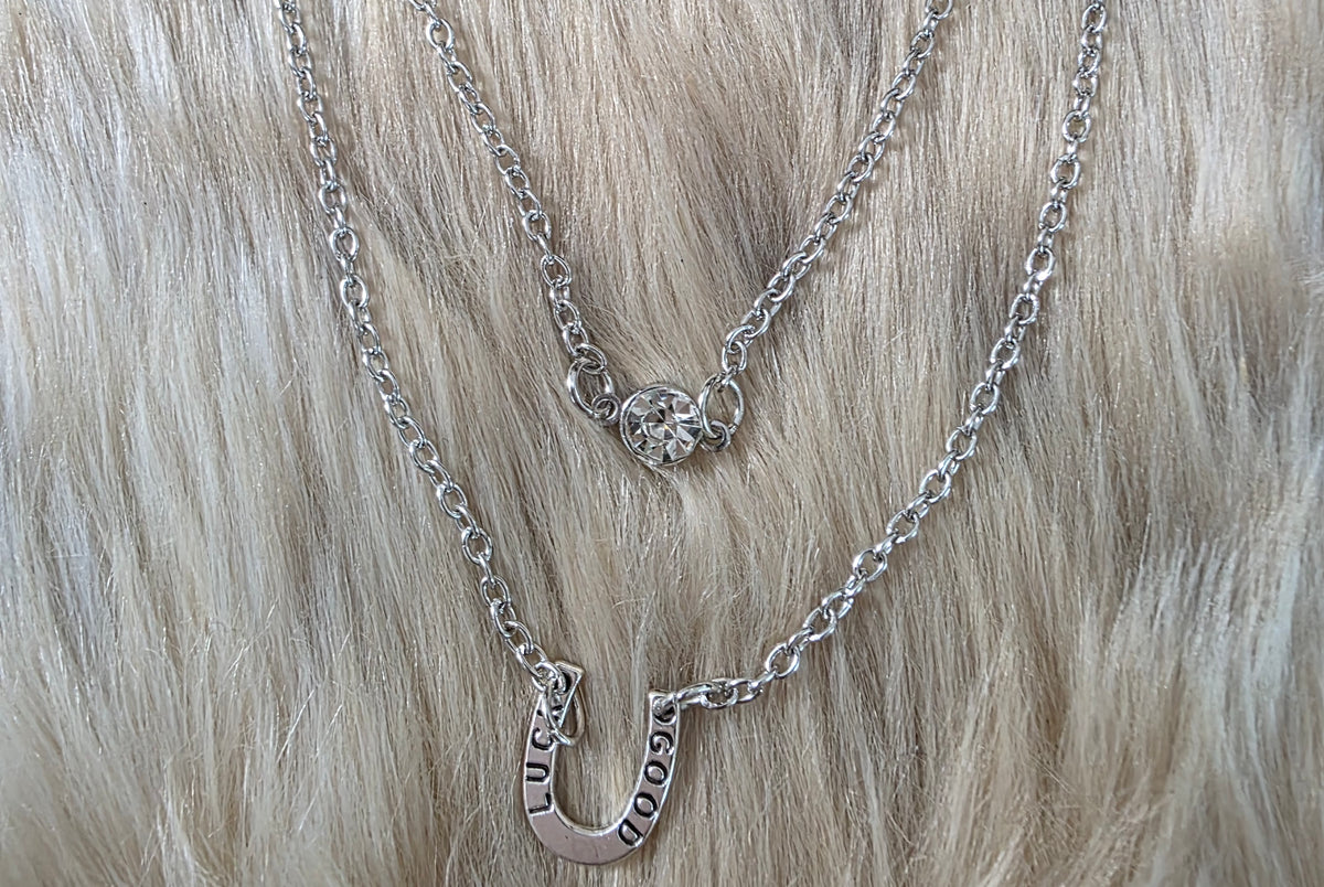 Lucky Streak Layered Necklace Necklace Vintage Vibes Boutique