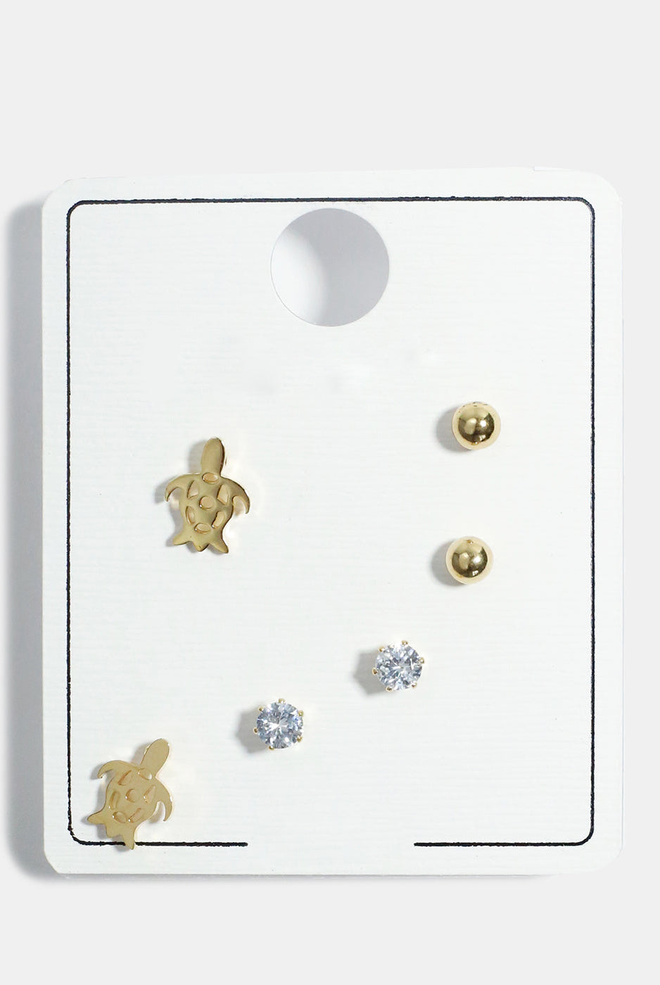 Turtle 3 Pack Earrings Vintage Vibes Boutique