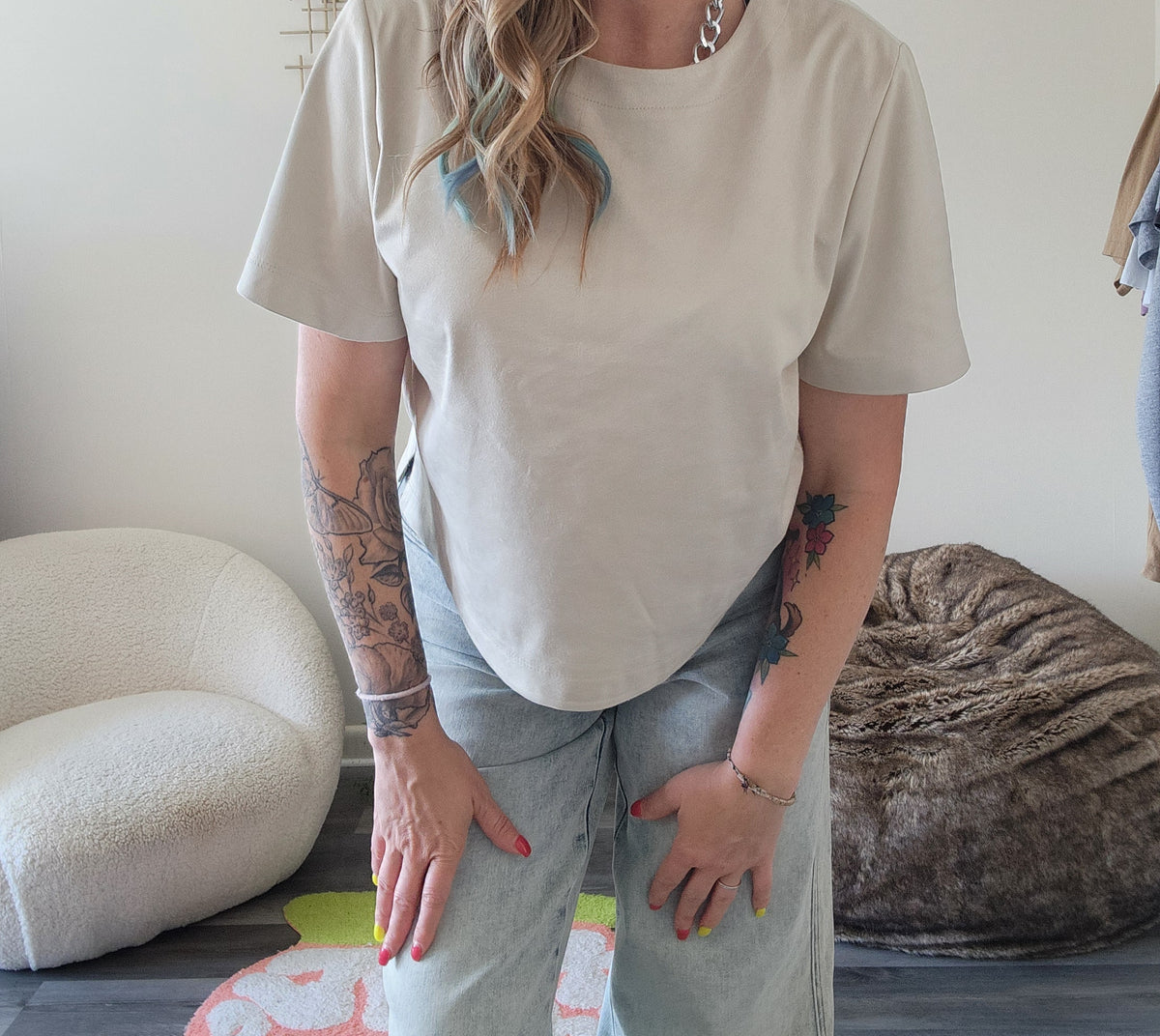 Ezra Top Blouse Steve Madden