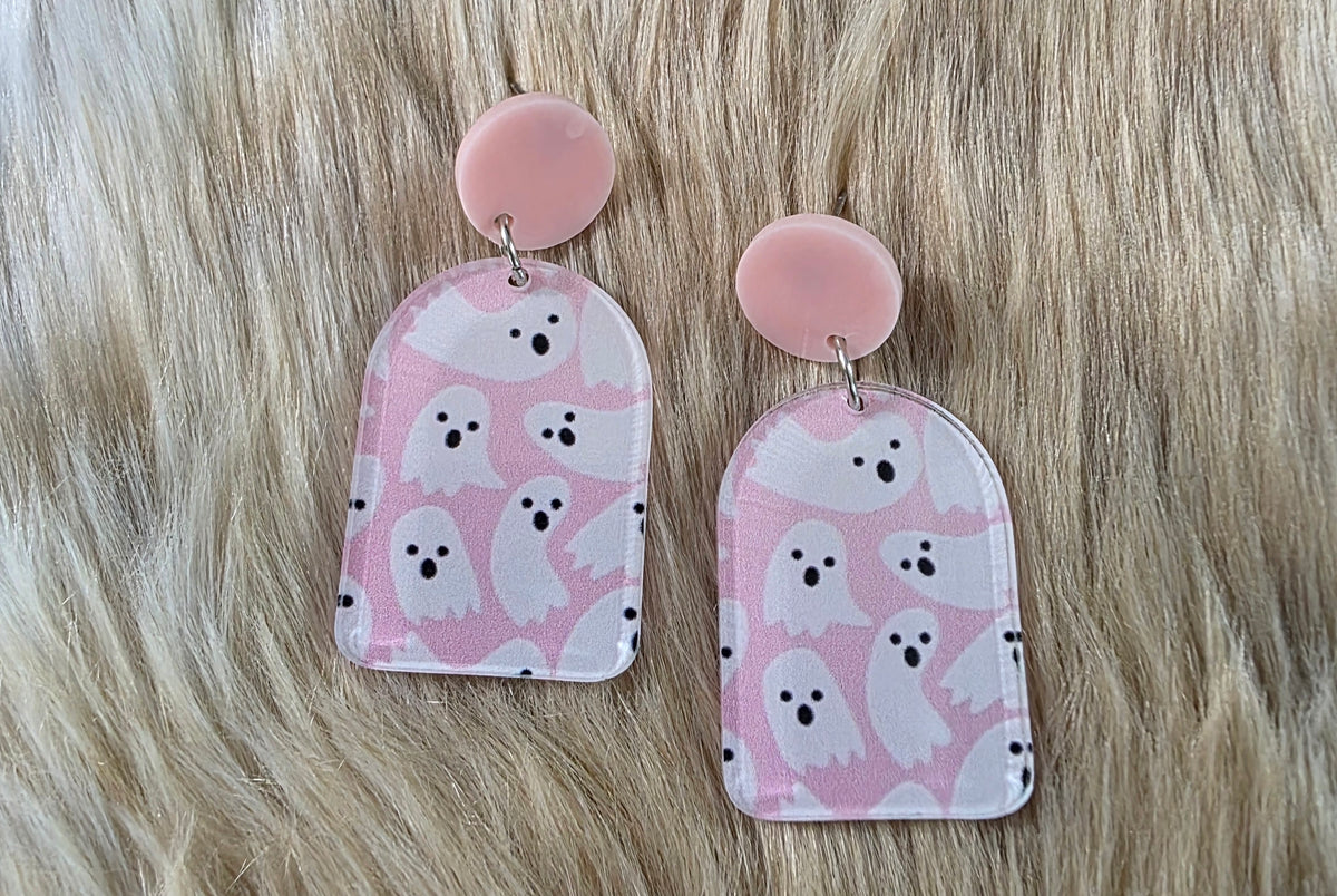 Boo Crew Earrings Novelty Earrings Vintage Vibes Boutique