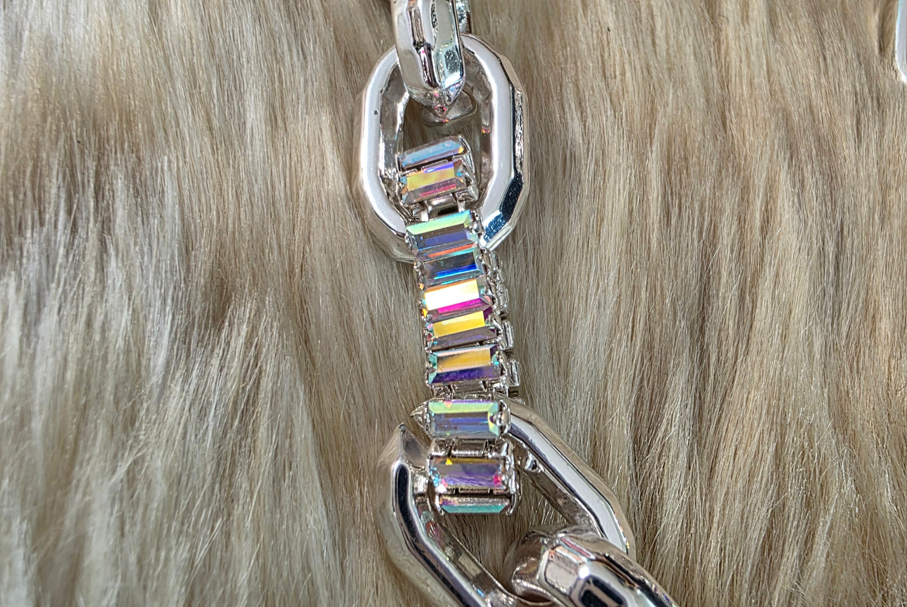 Chain Reaction Necklace Necklace Pink Panache