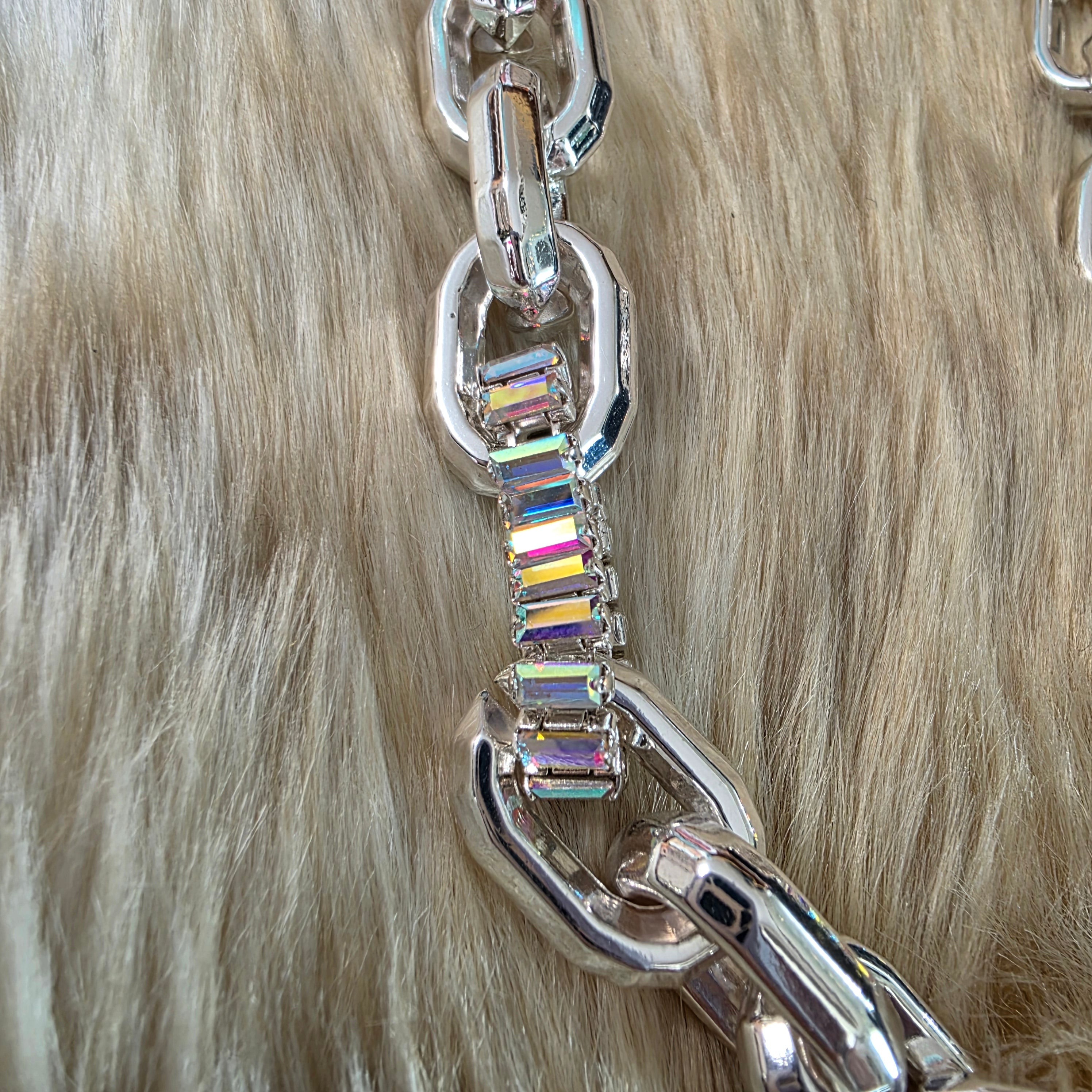 Chain Reaction Necklace Necklace Pink Panache