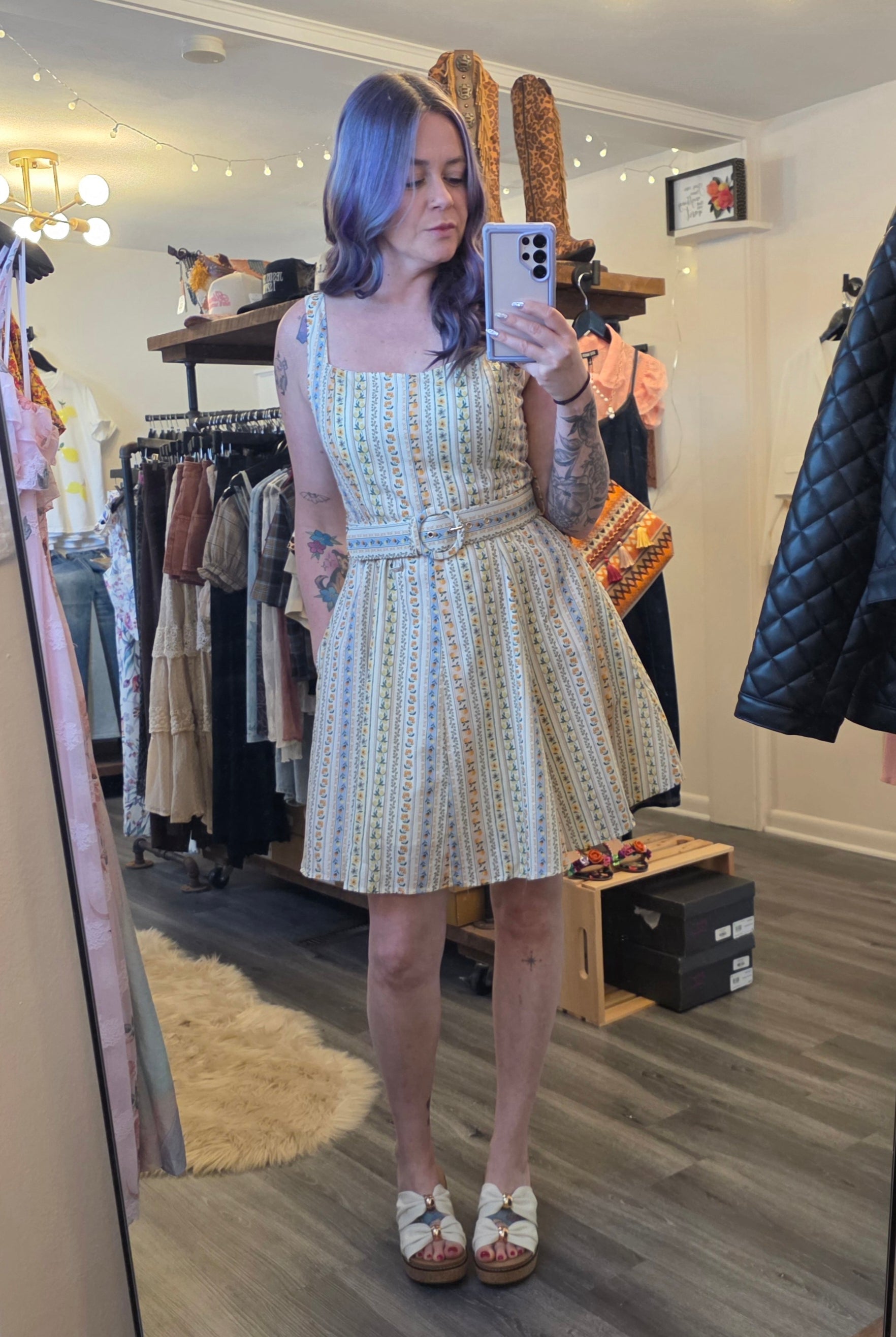 Clementine Coast Dress Mini Dress Hem & Thread