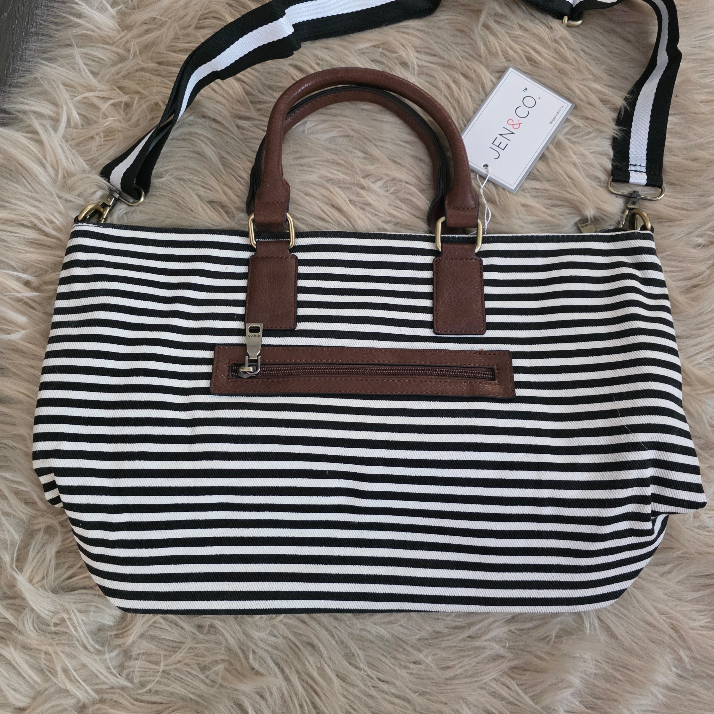 Wanderlust Satchel Shoulder Bag Jen & Co.