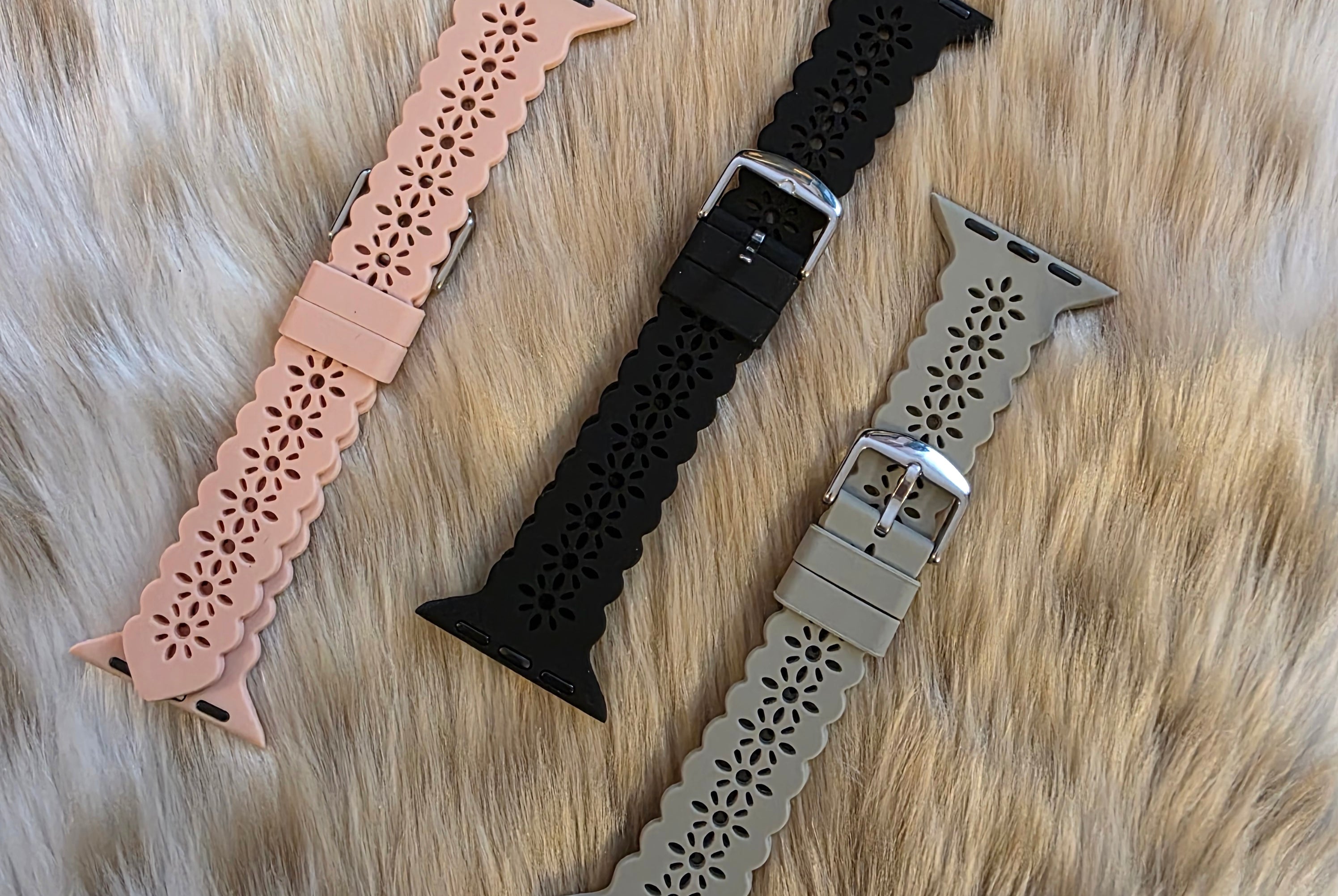 Scalloped Apple Watchband Watchband Vintage Vibes Boutique