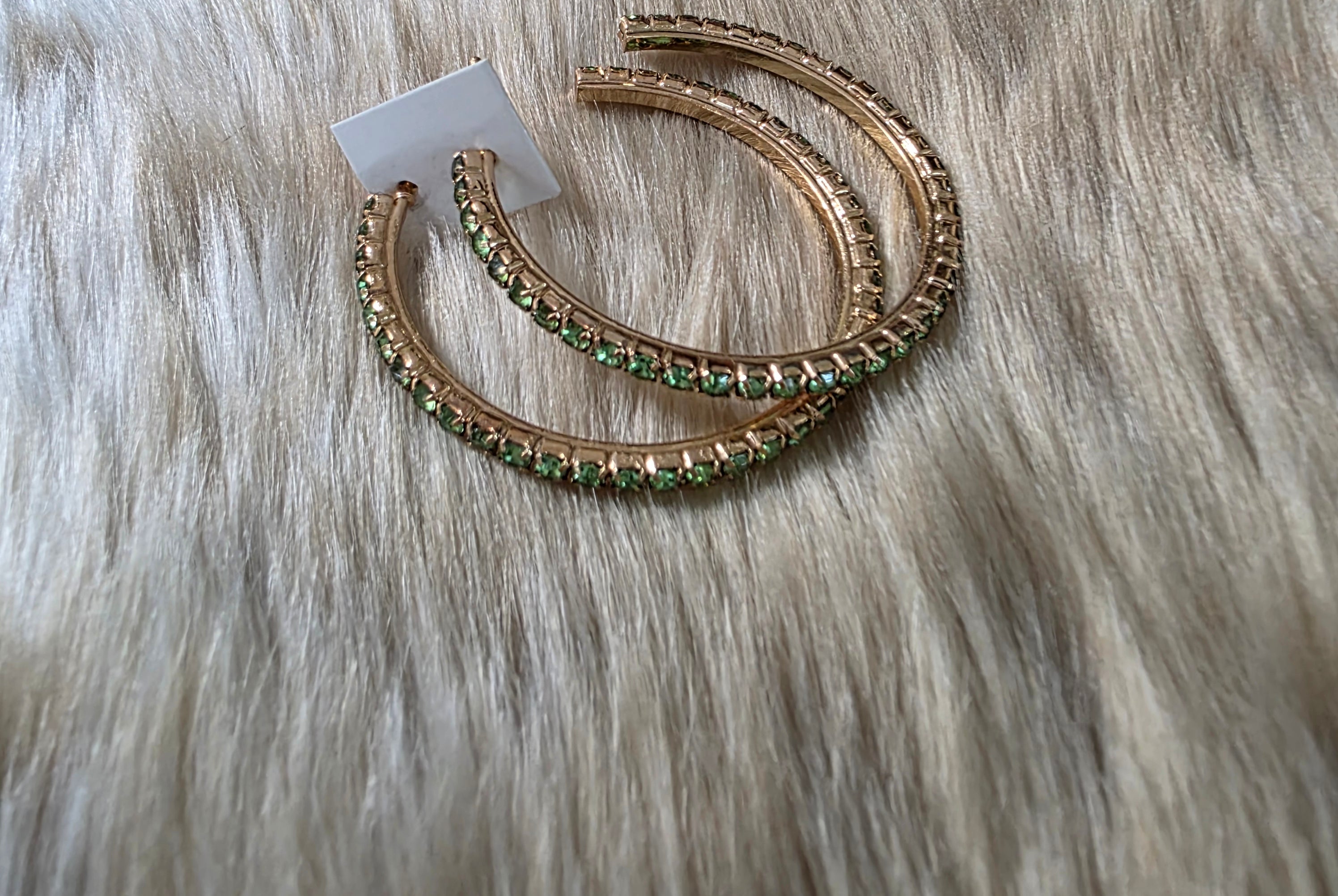 Lucky Charm Hoops Earrings Vintage Vibes Boutique