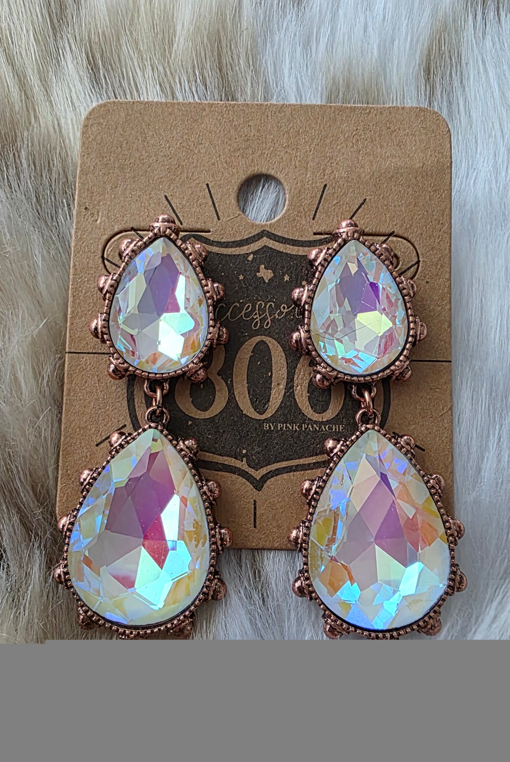 Vintage Glam Earrings Earrings Pink Panache