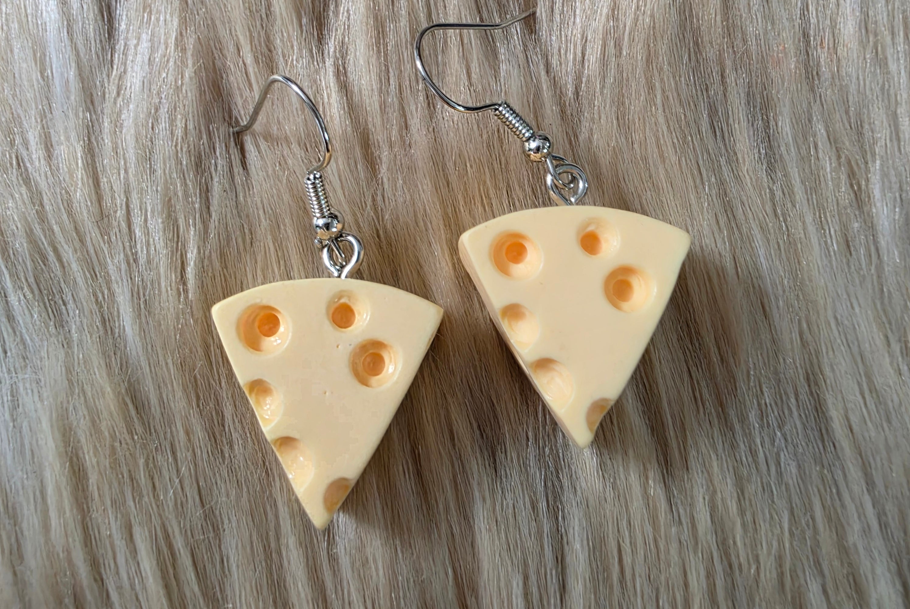Cheese Earrings Novelty Earrings Vintage Vibes Boutique