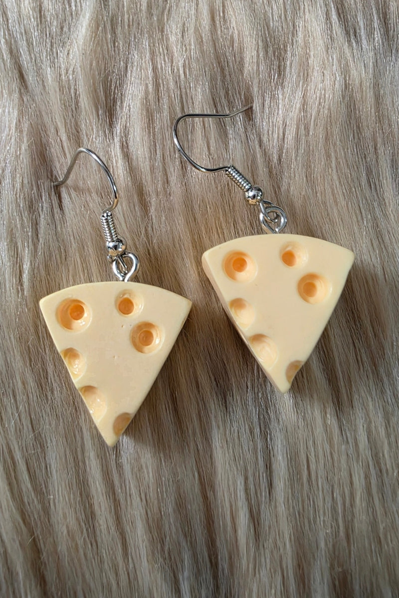 Cheese Earrings Novelty Earrings Vintage Vibes Boutique