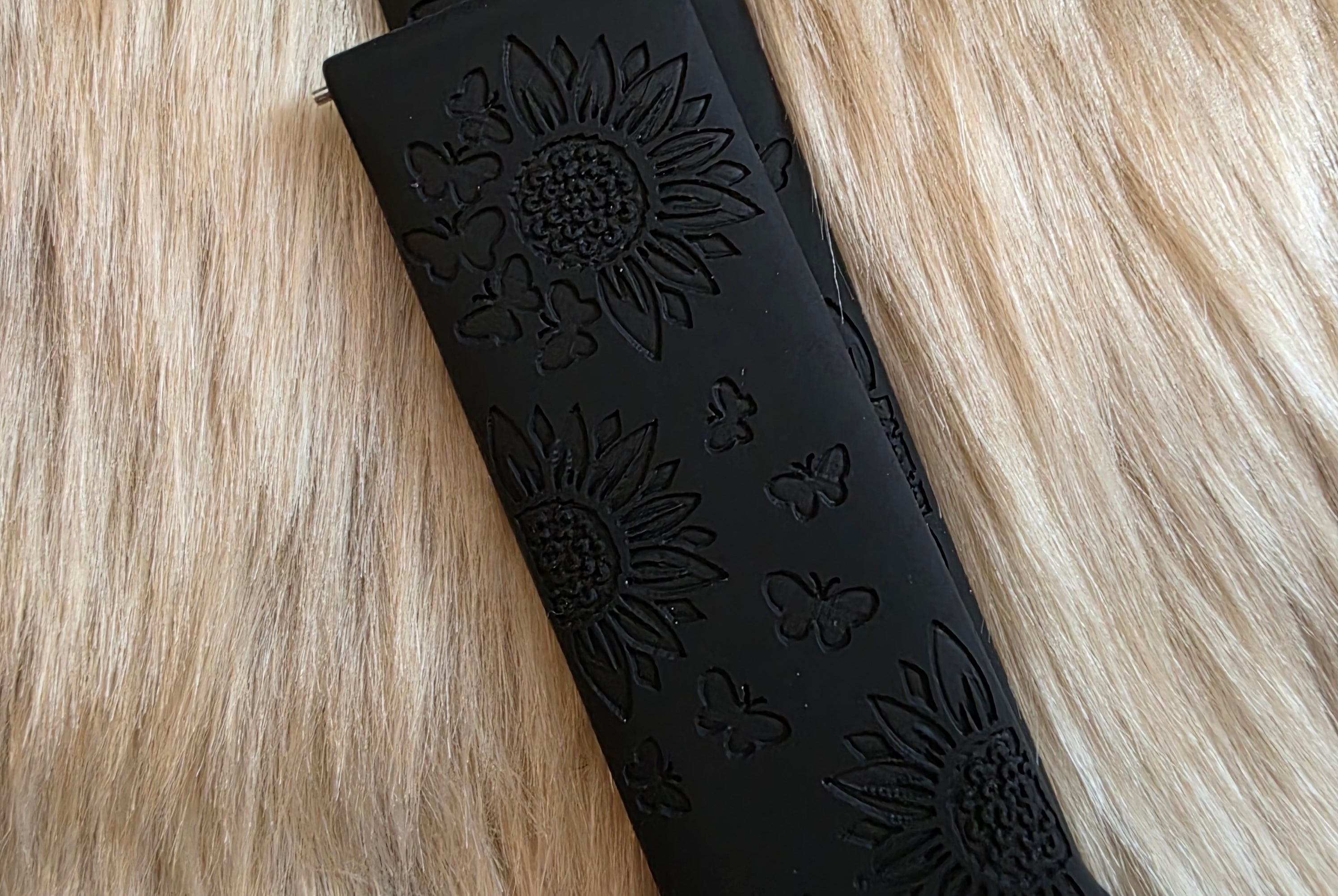 Floral Samsung Watchband Watchband Vintage Vibes Boutique Black