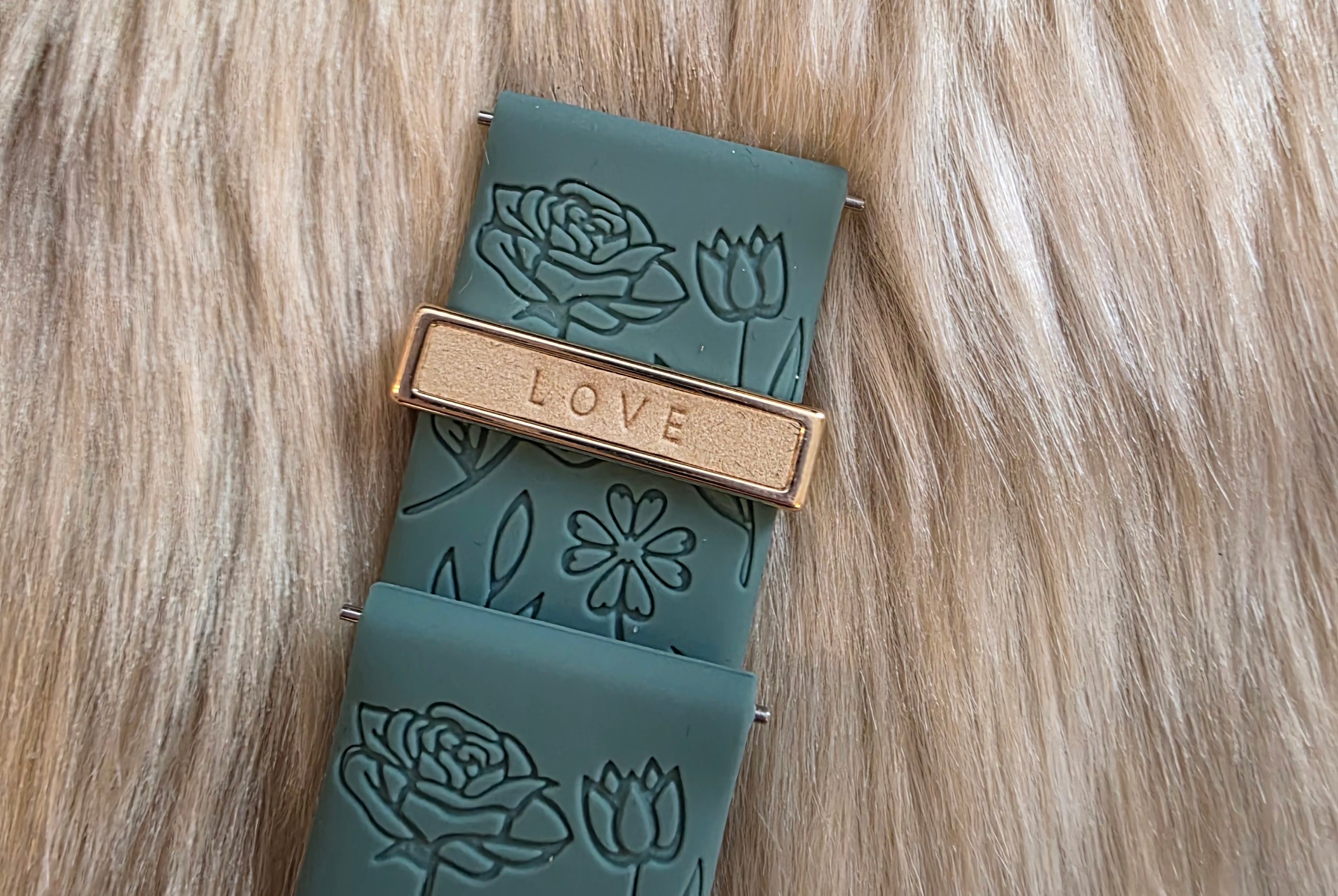Floral + Charm Samsung Watchband Watchband Vintage Vibes Boutique Teal