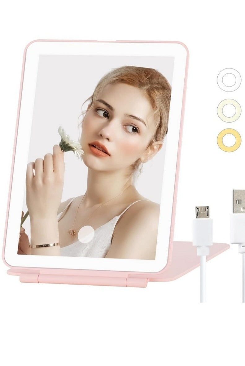 Lighted Mirror Giftables Vintage Vibes Boutique