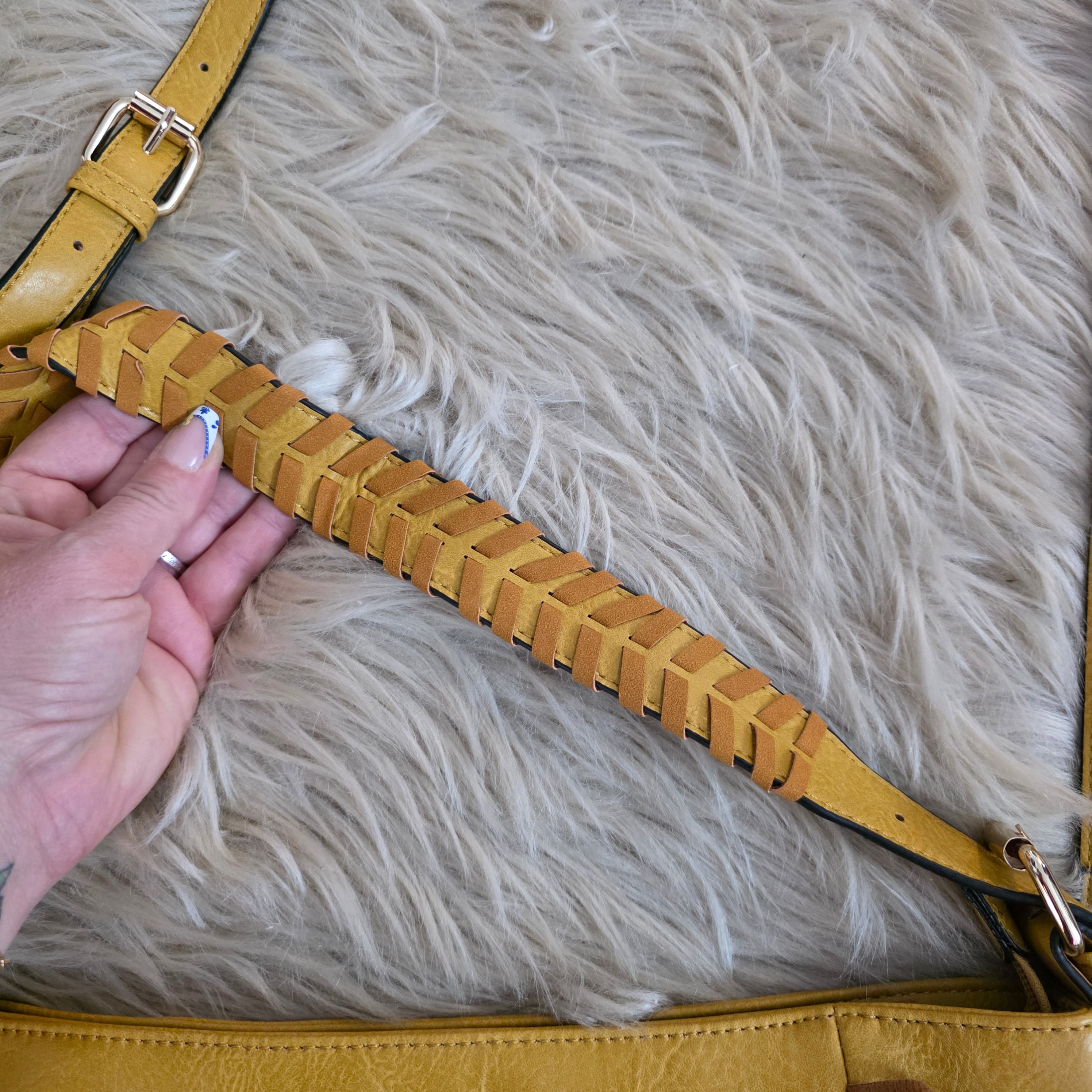 Gold Rush Tote Shoulder Bag Jen & Co.