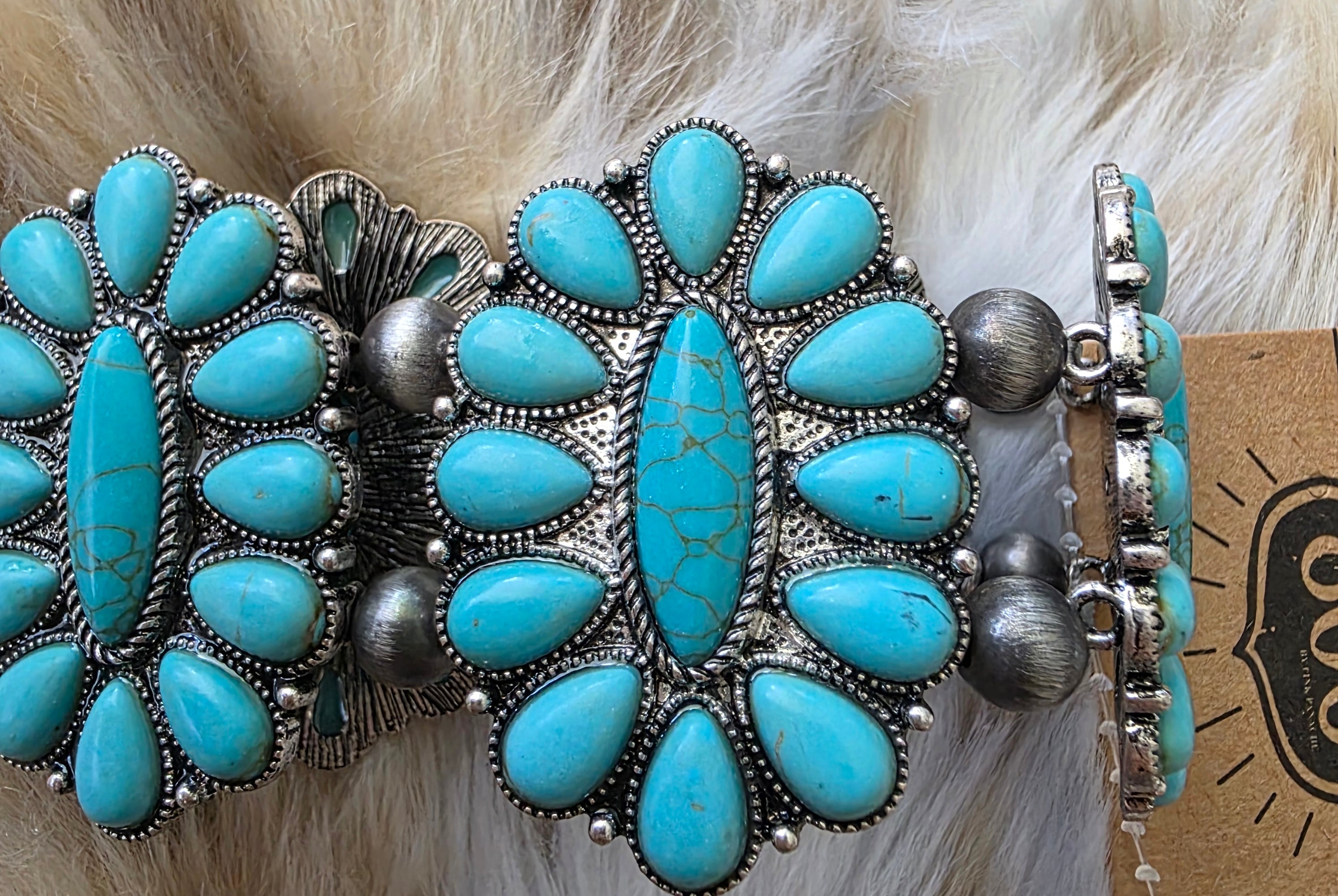 High Desert Bloom Cuff Bracelet Pink Panache
