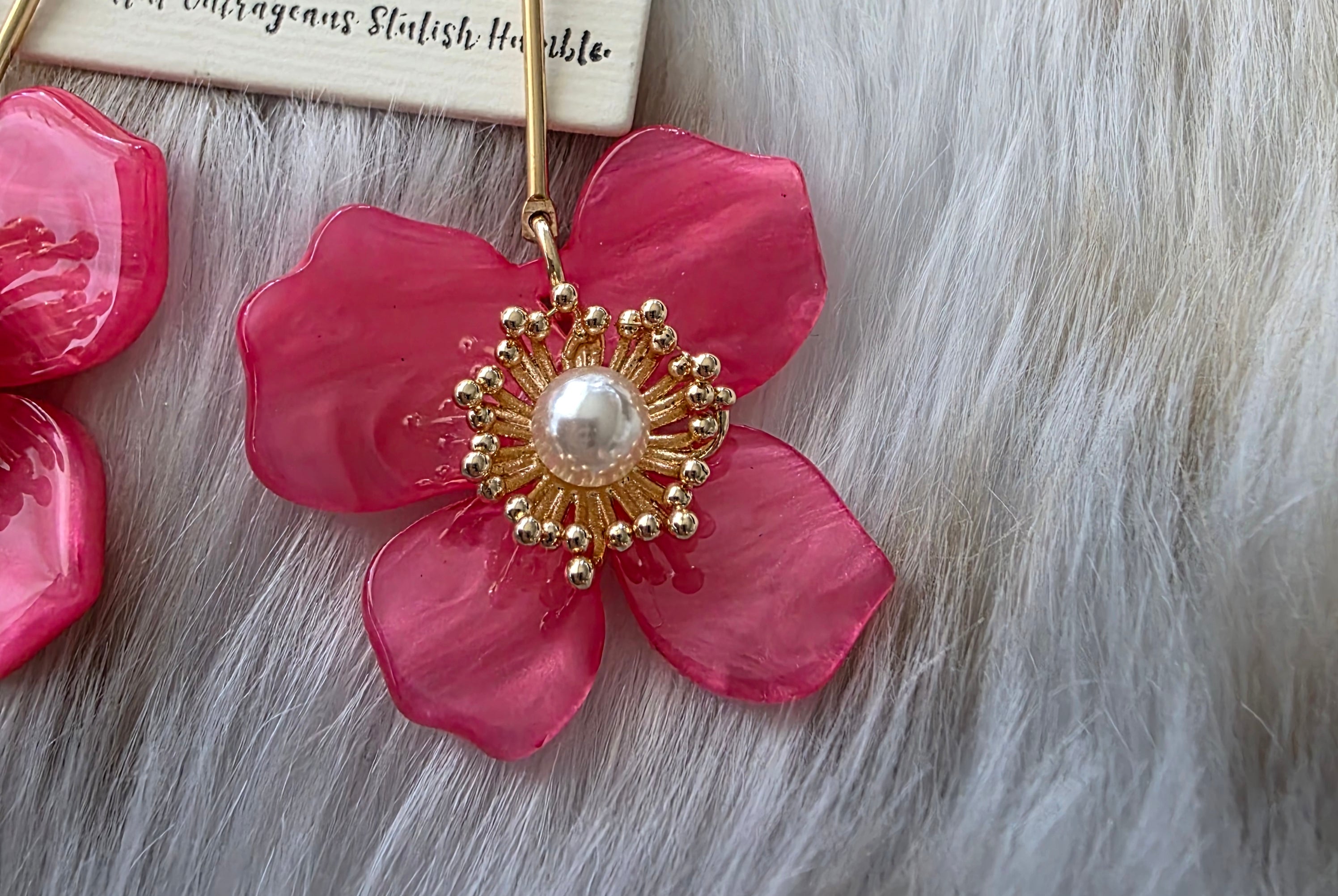 Pink Paradise Earrings Earrings Pink Panache