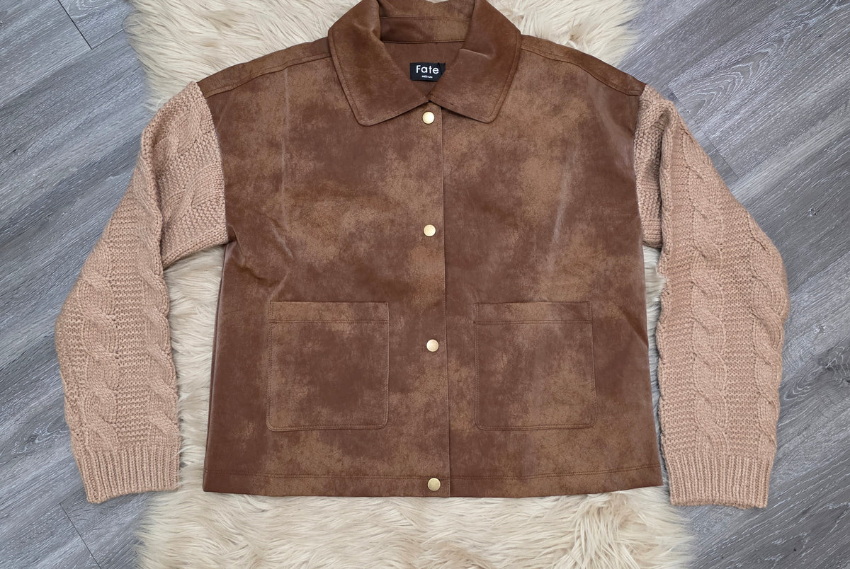 Saddle Stitch Jacket Jacket Fate