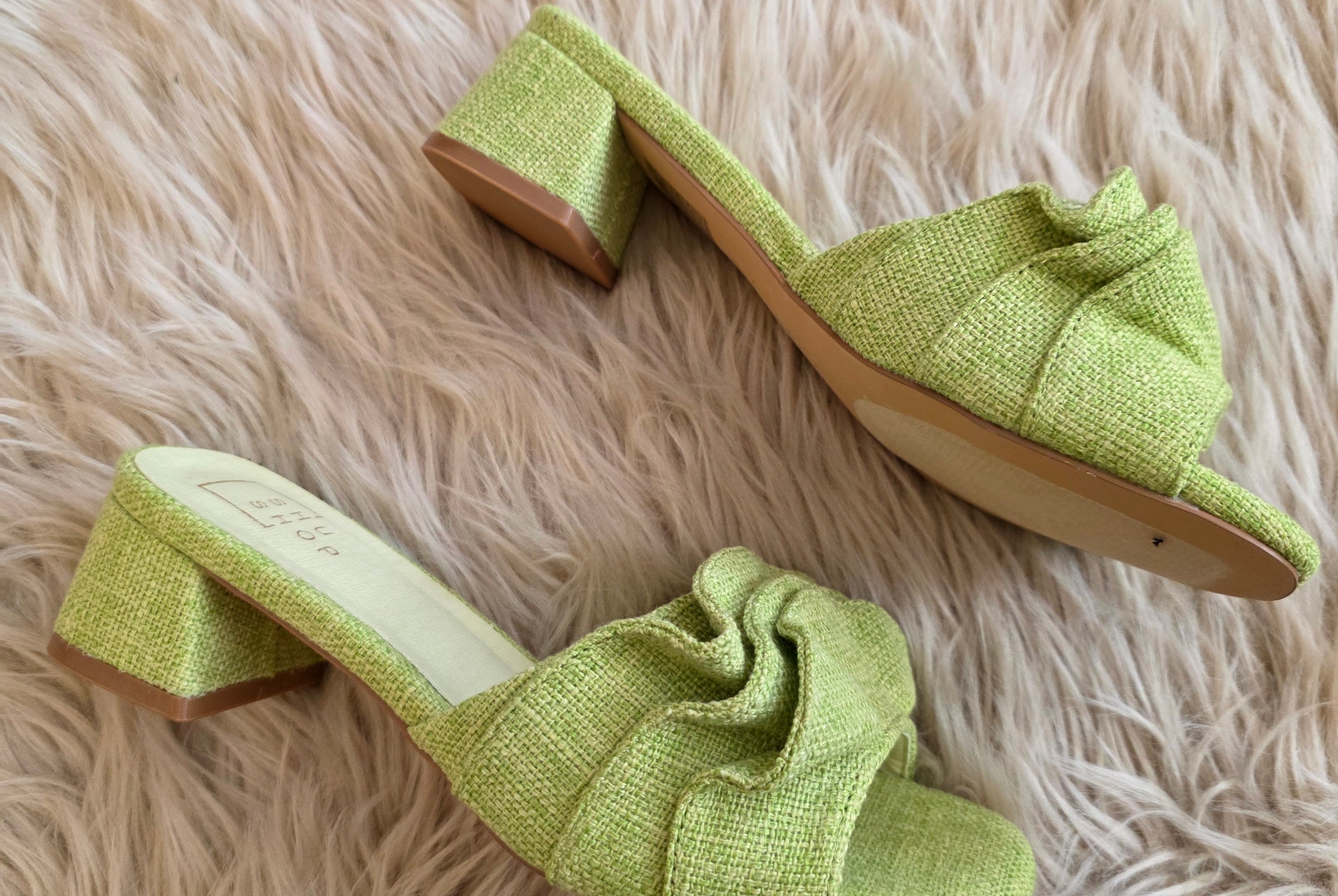 Key Lime Social Heels Heels Shu Shop