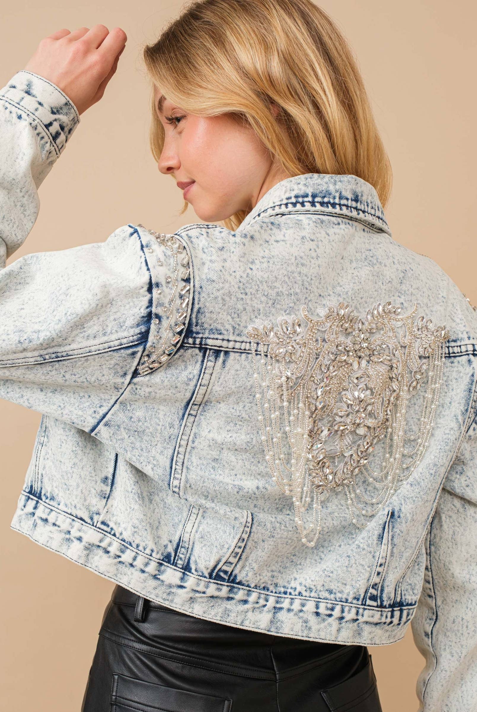 Center Stage Jacket Jacket Blue B