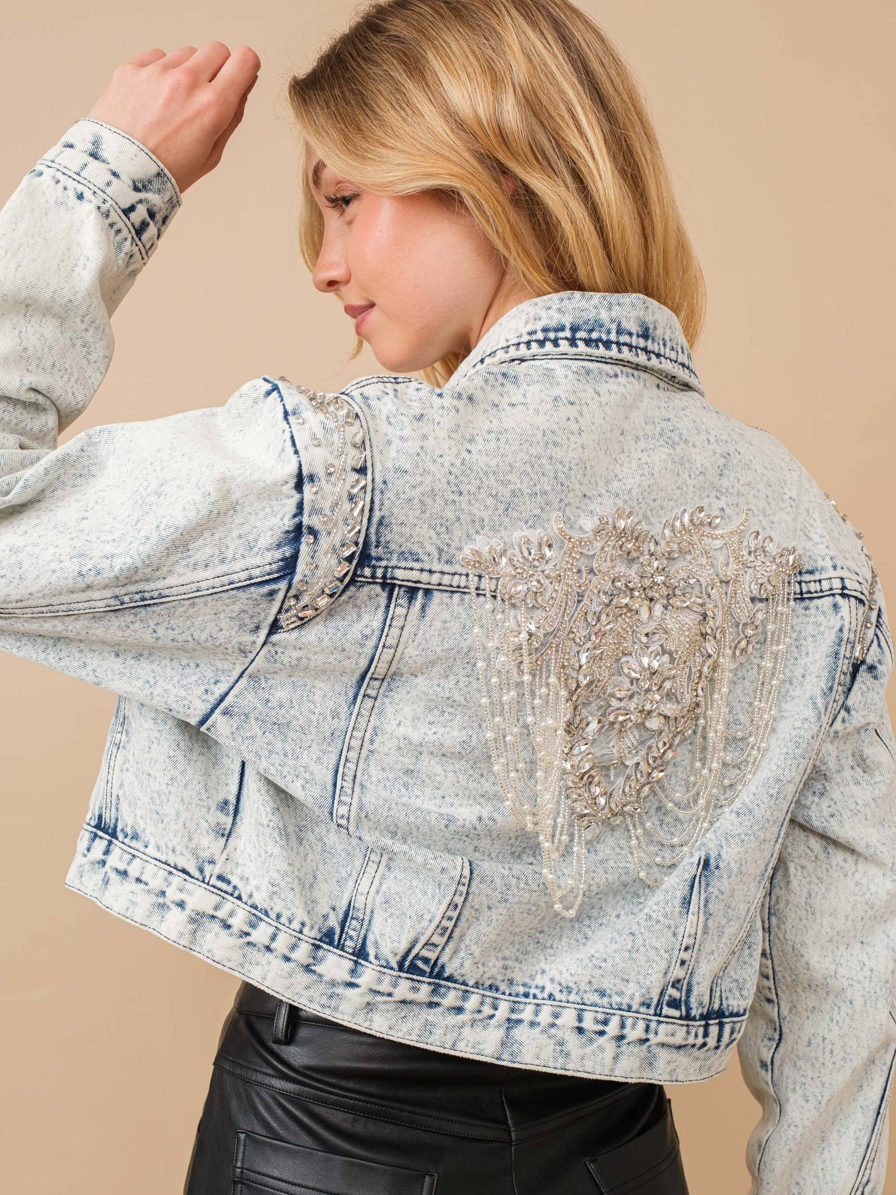 Center Stage Jacket Jacket Blue B