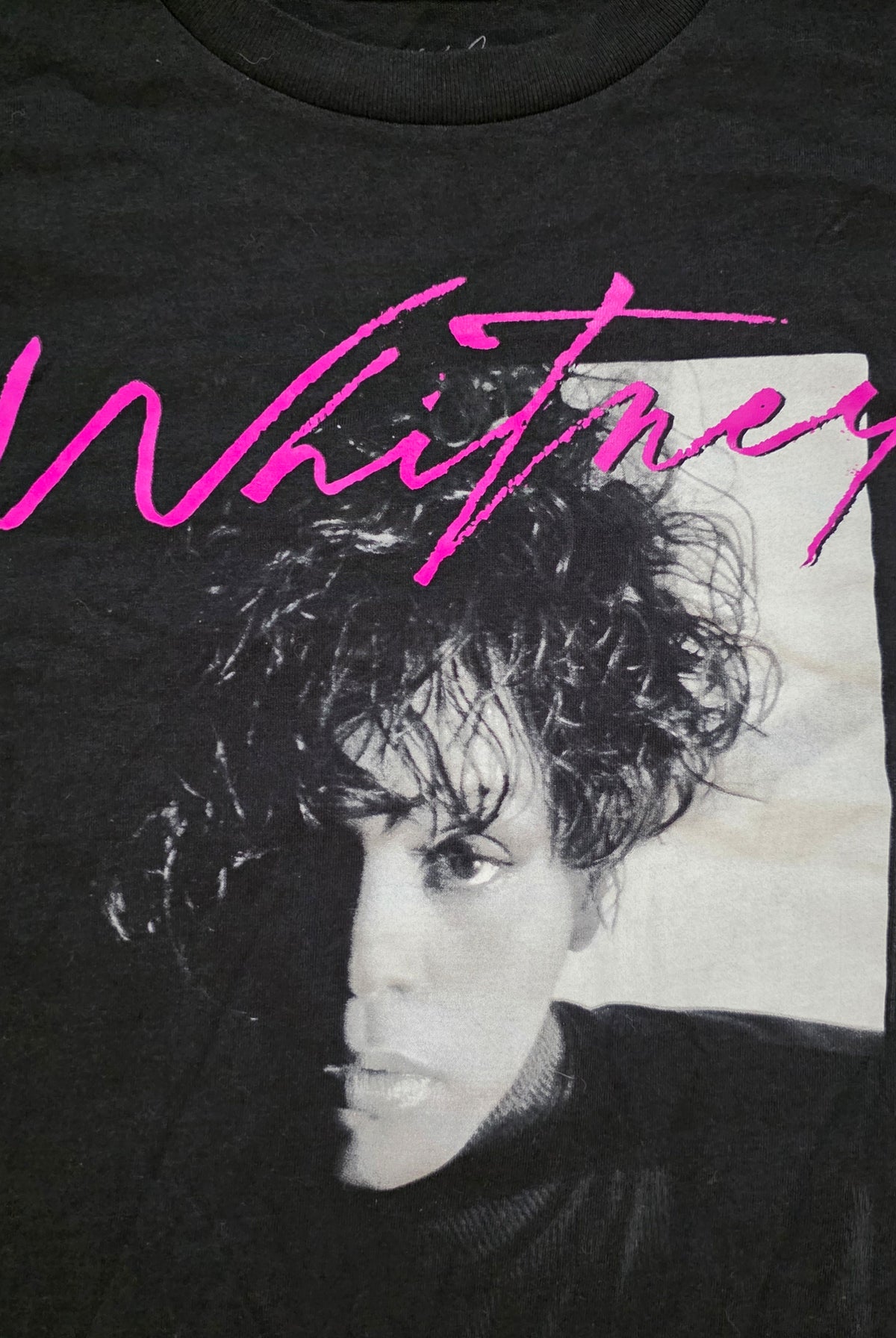 Black Whitney Tee Band Tee Vintage Vibes Boutique