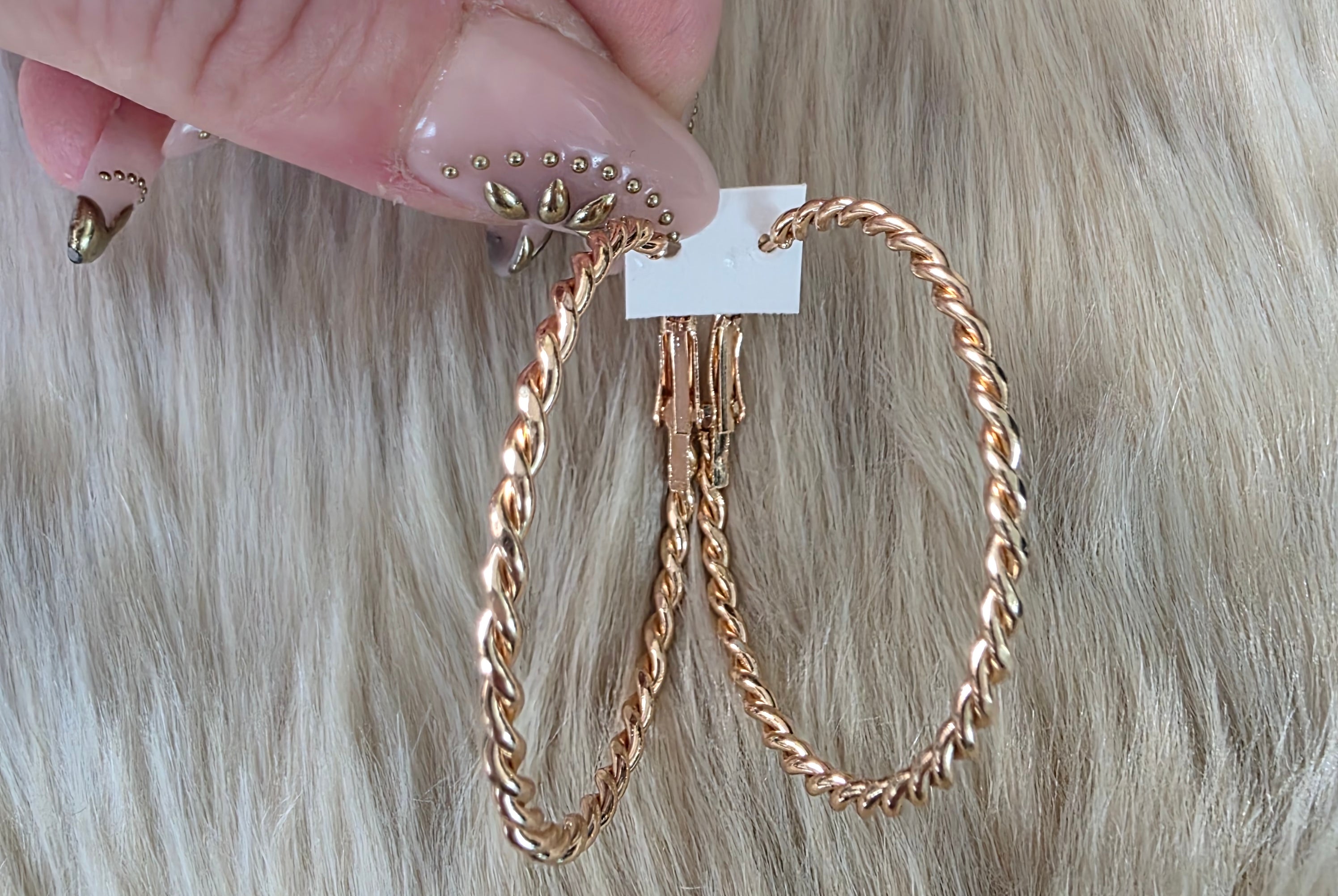 Twist of Fate Hoops Earrings Vintage Vibes Boutique
