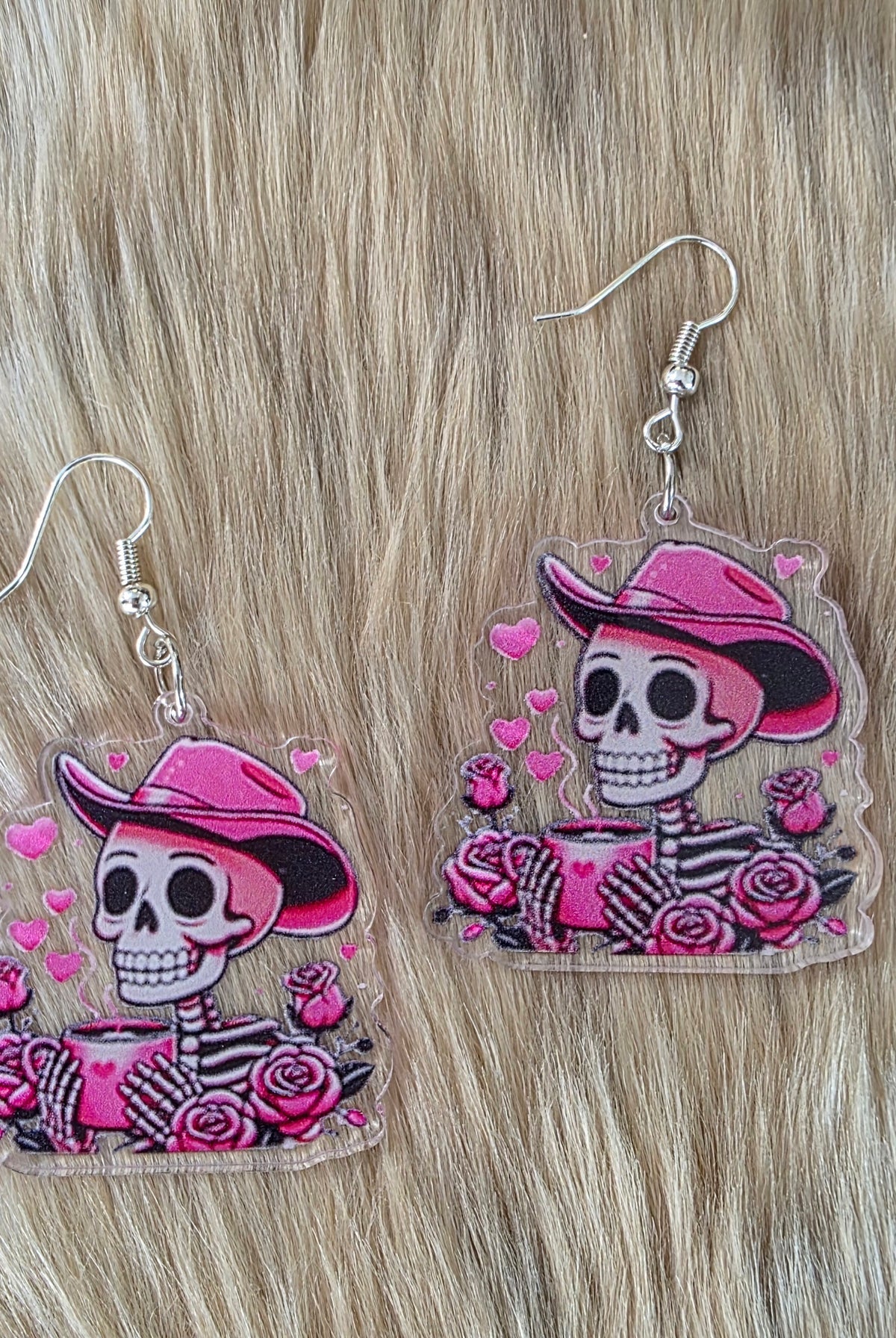 Dead Before Coffee Earrings Novelty Earrings Vintage Vibes Boutique