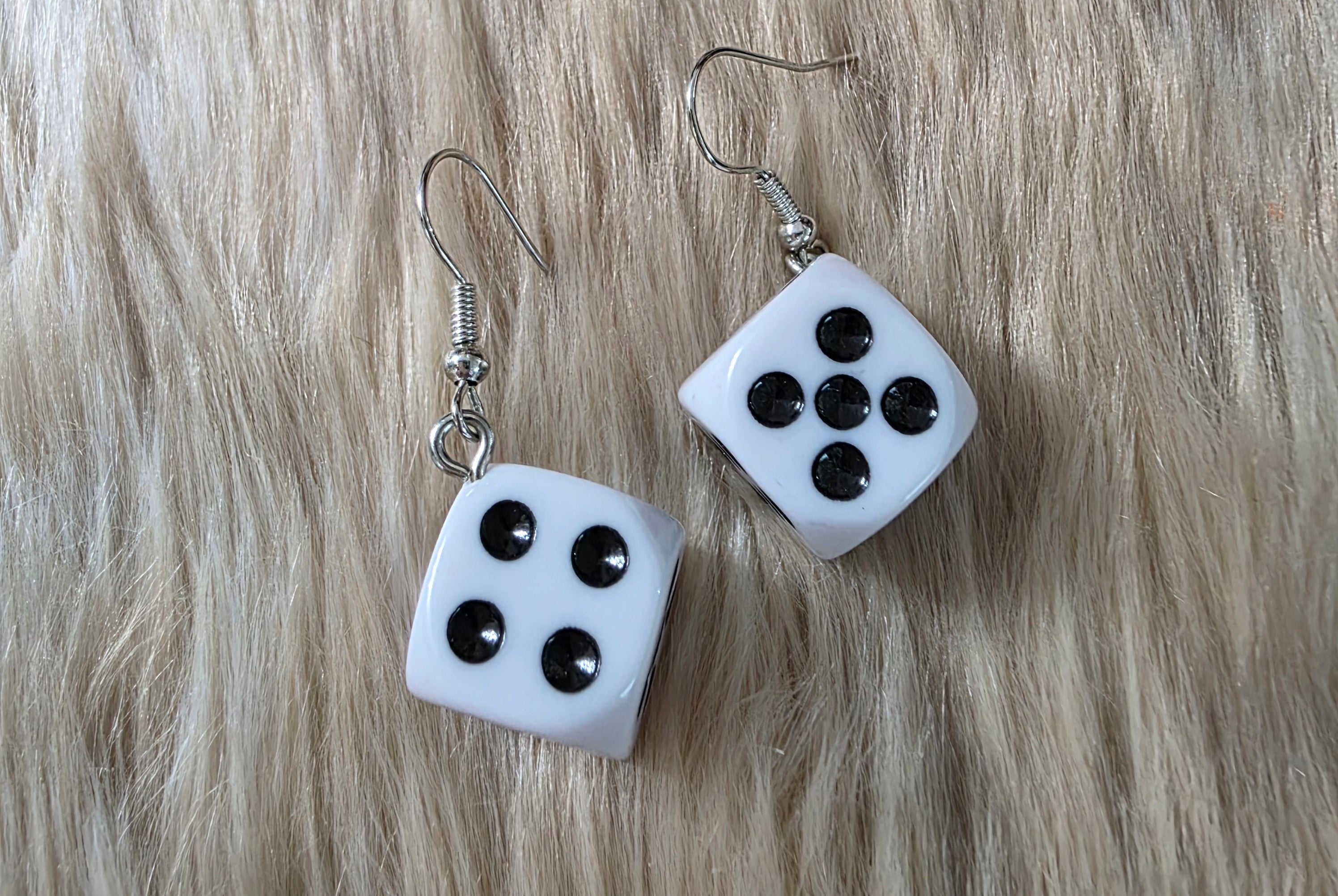 Dice Earrings Novelty Earrings Vintage Vibes Boutique