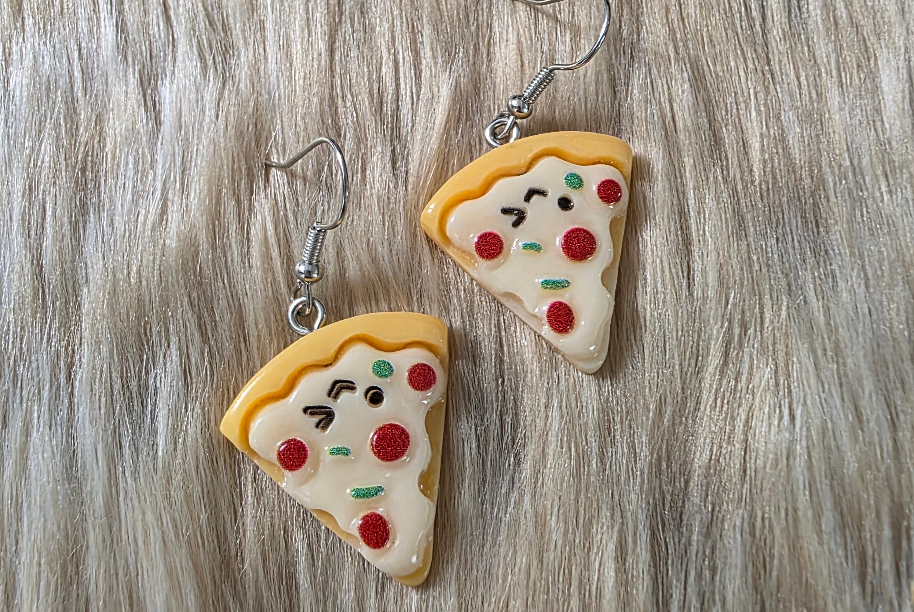 Pizza Earrings Novelty Earrings Vintage Vibes Boutique