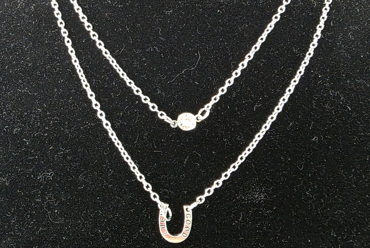 Lucky Streak Layered Necklace Necklace Vintage Vibes Boutique