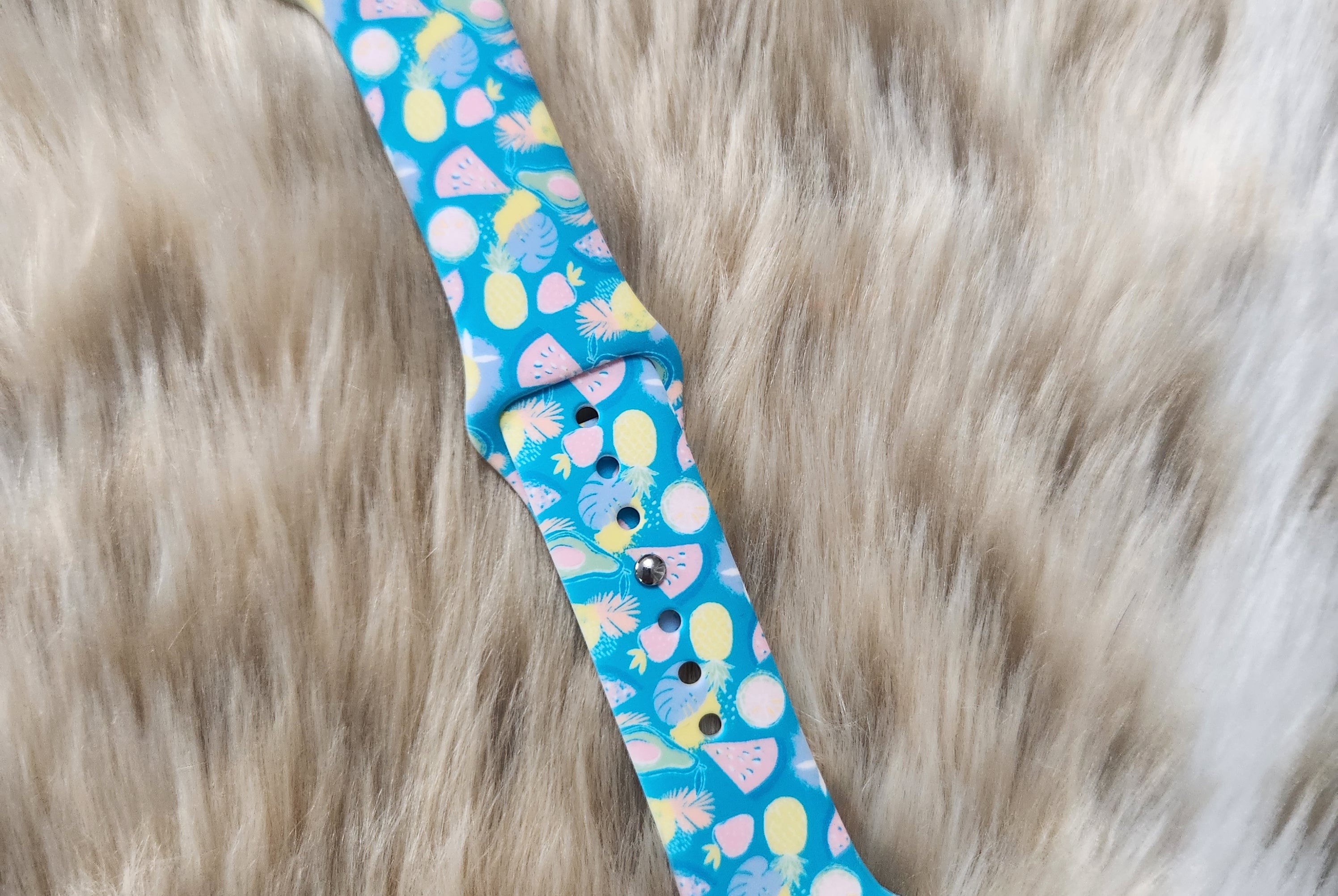 Tropical Fruit Smartwatch Band Watchband Vintage Vibes Boutique