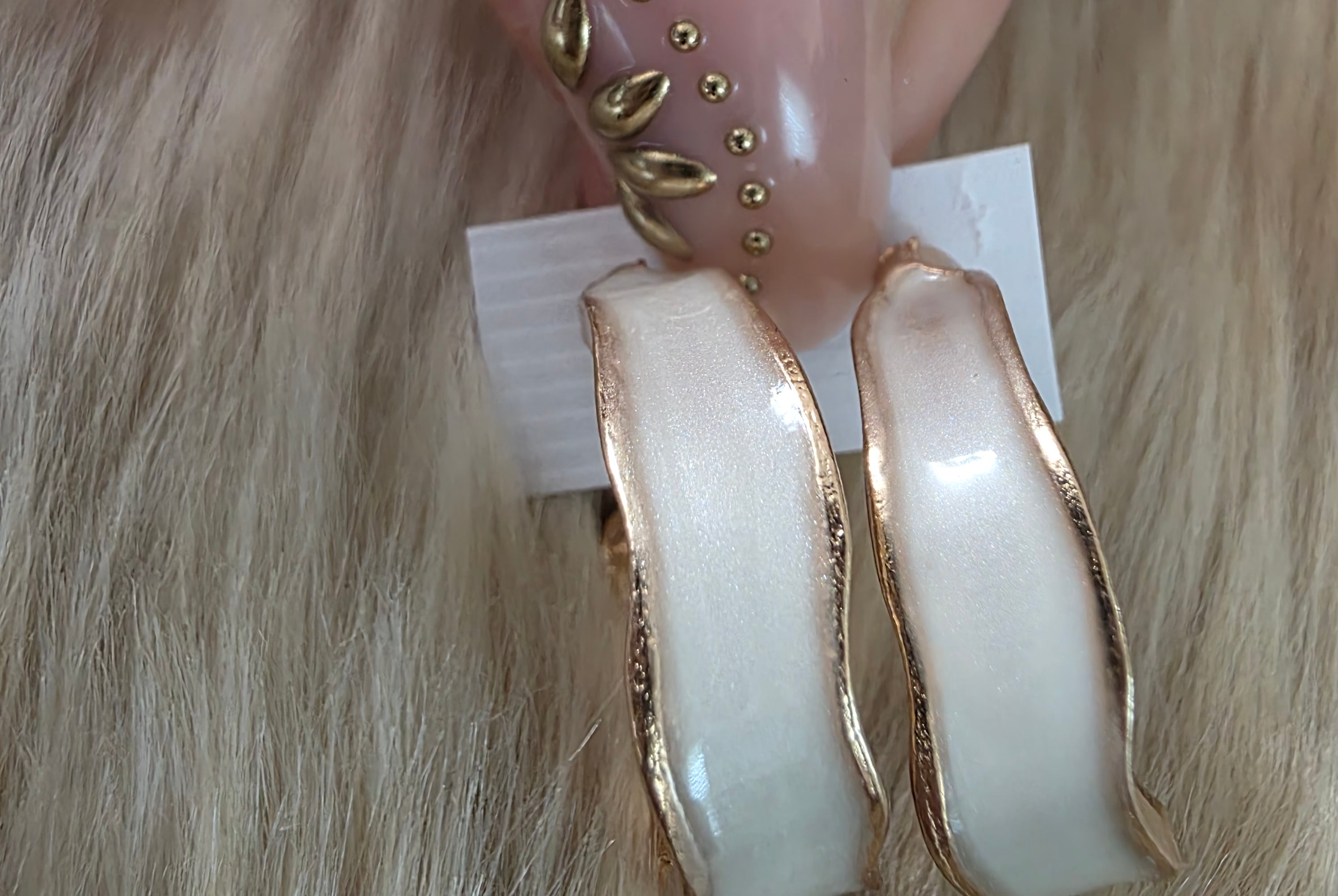 Pearl Glow Hoops Earrings Vintage Vibes Boutique