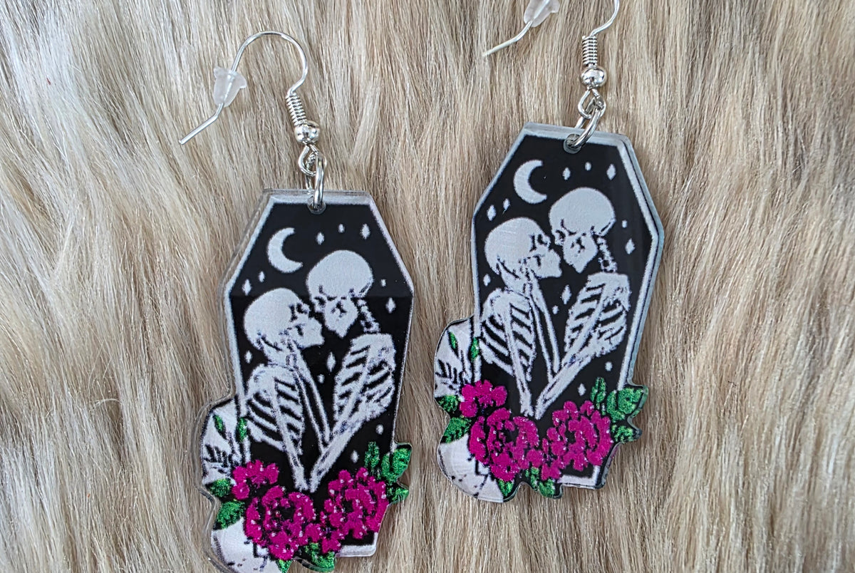 The Lovers Earrings Novelty Earrings Vintage Vibes Boutique